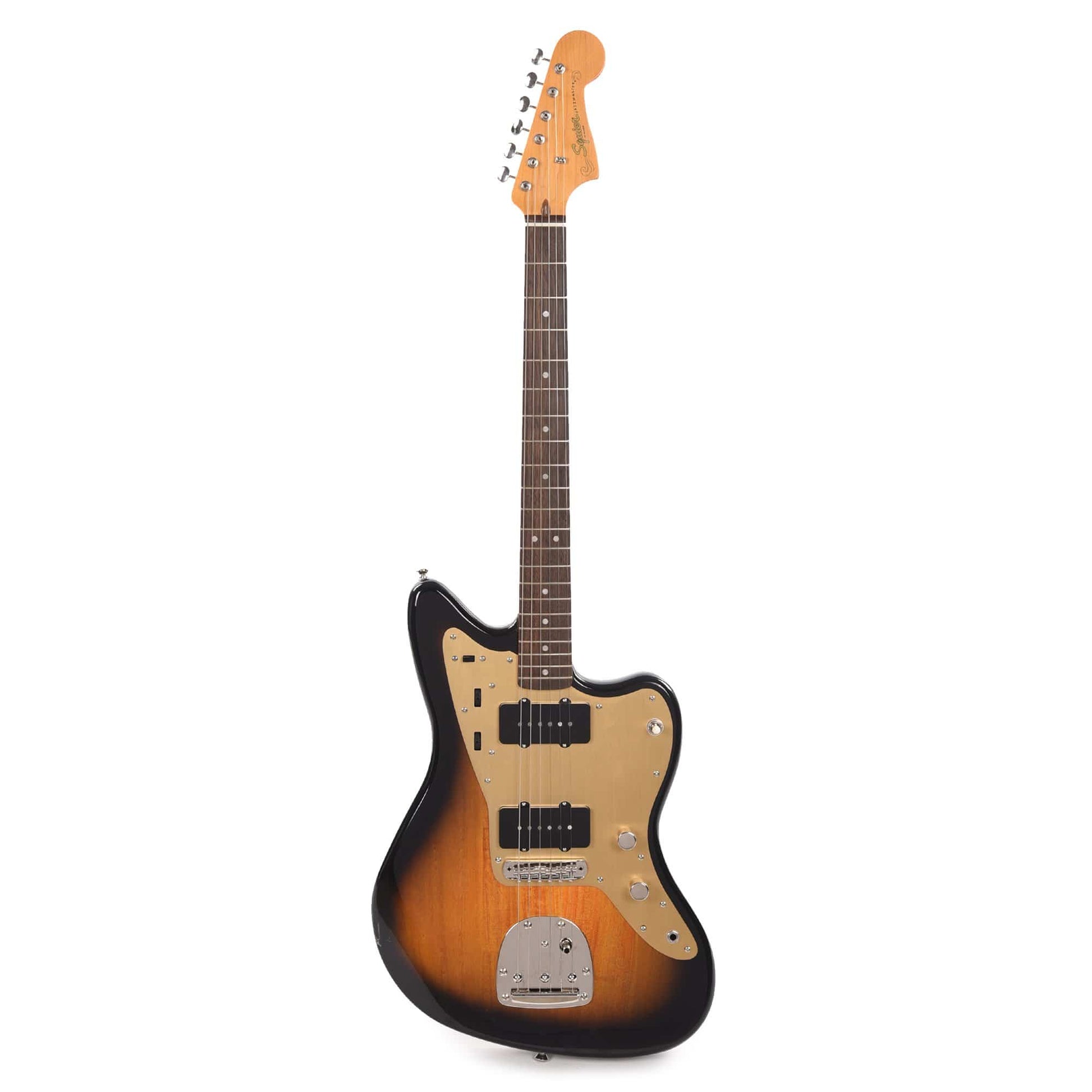 Squier Classic Vibe Late '50s Jazzmaster 2-Color Sunburst w/Gold Anodized Pickguard Electric Guitars / Solid Body