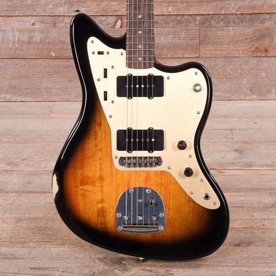 Squier Classic Vibe Late '50s Jazzmaster 2-Color Sunburst w/Gold Anodized Pickguard Electric Guitars / Solid Body