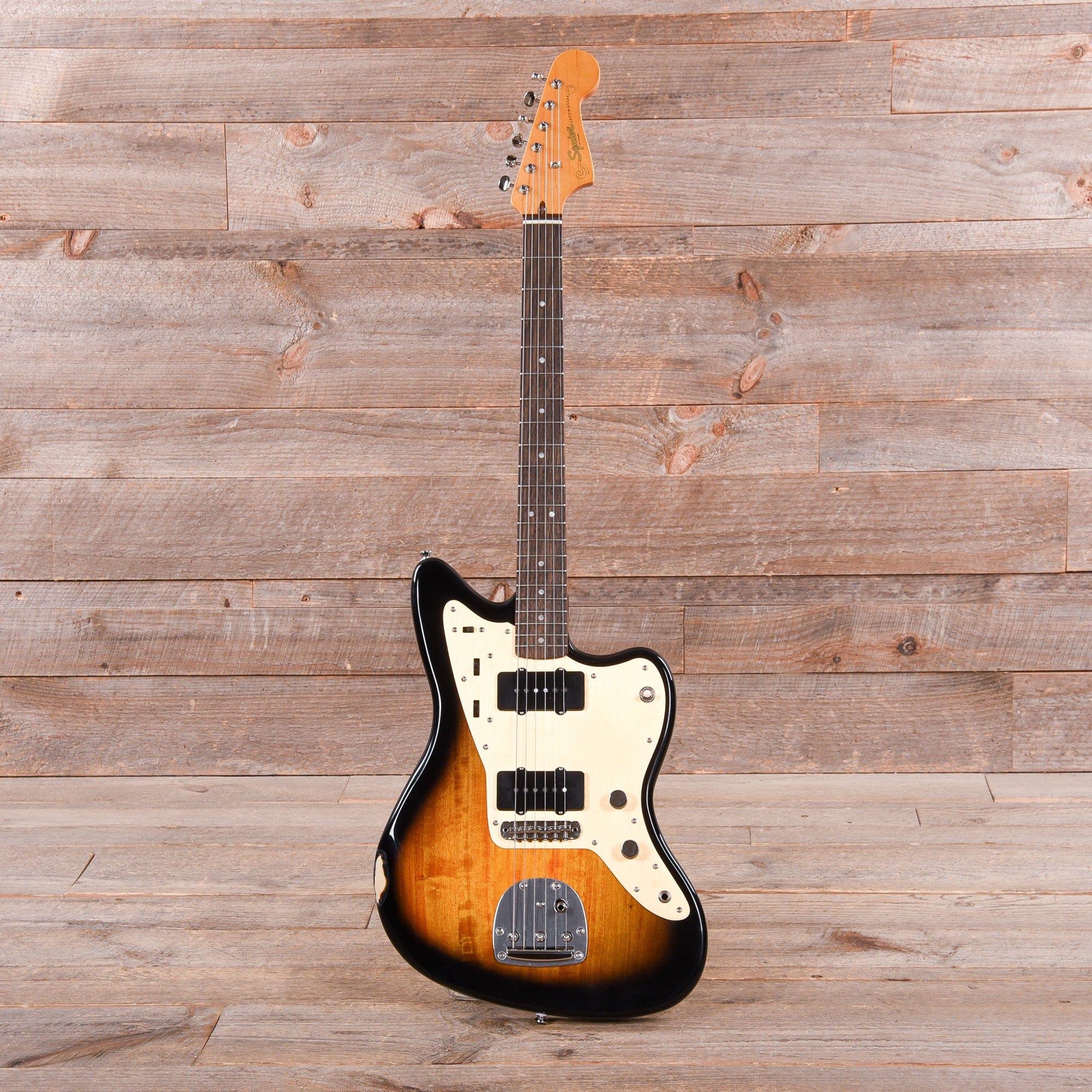 Squier Classic Vibe Late '50s Jazzmaster 2-Color Sunburst w/Gold Anodized Pickguard Electric Guitars / Solid Body