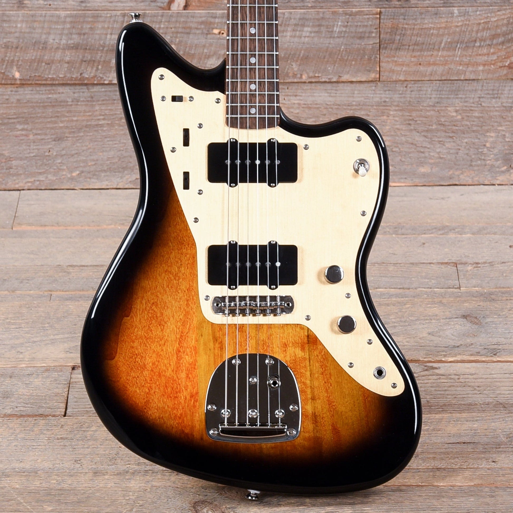 Squier Classic Vibe Late '50s Jazzmaster 2-Color Sunburst w/Gold Anodized Pickguard Electric Guitars / Solid Body