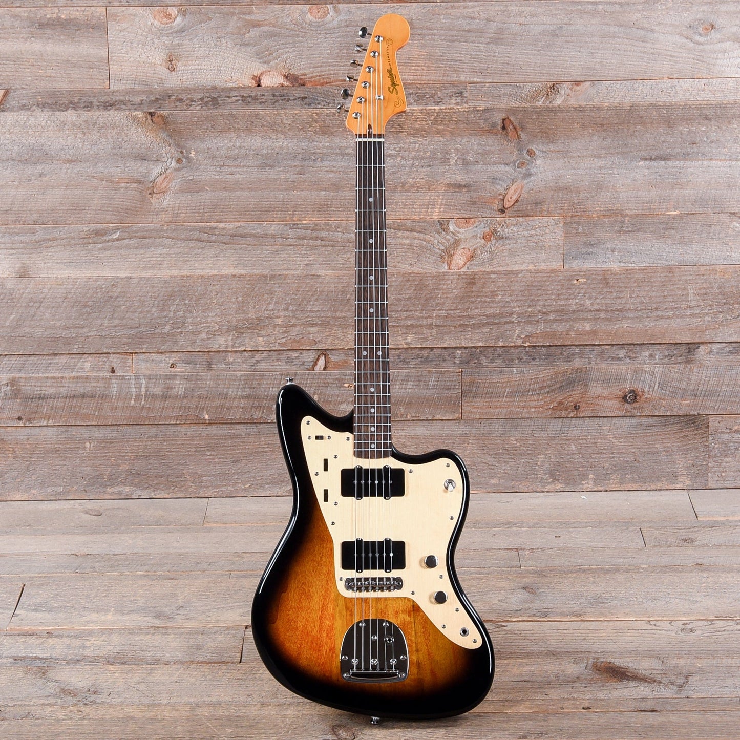 Squier Classic Vibe Late '50s Jazzmaster 2-Color Sunburst w/Gold Anodized Pickguard Electric Guitars / Solid Body