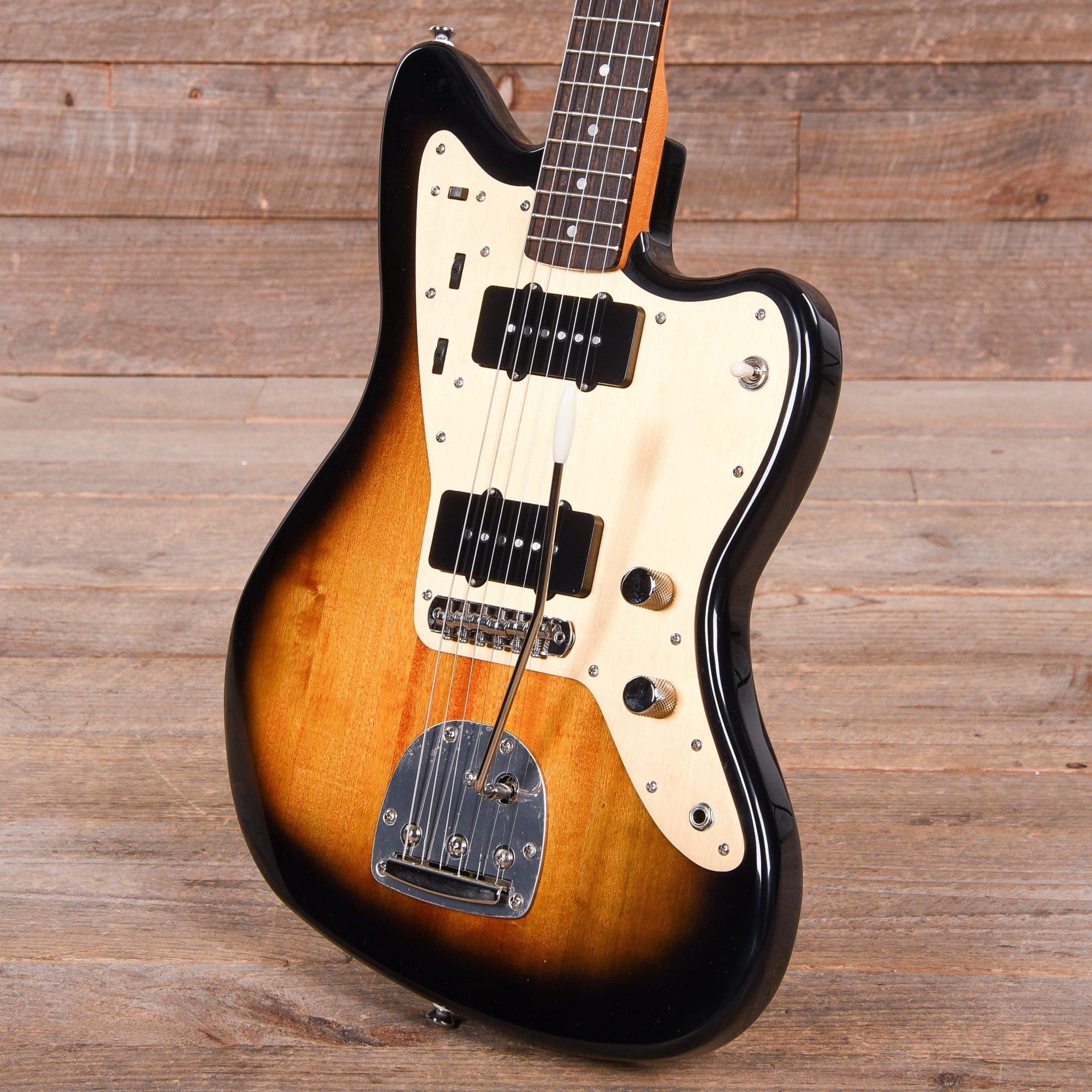 Squier Classic Vibe Late '50s Jazzmaster 2-Color Sunburst w/Gold Anodized Pickguard Electric Guitars / Solid Body