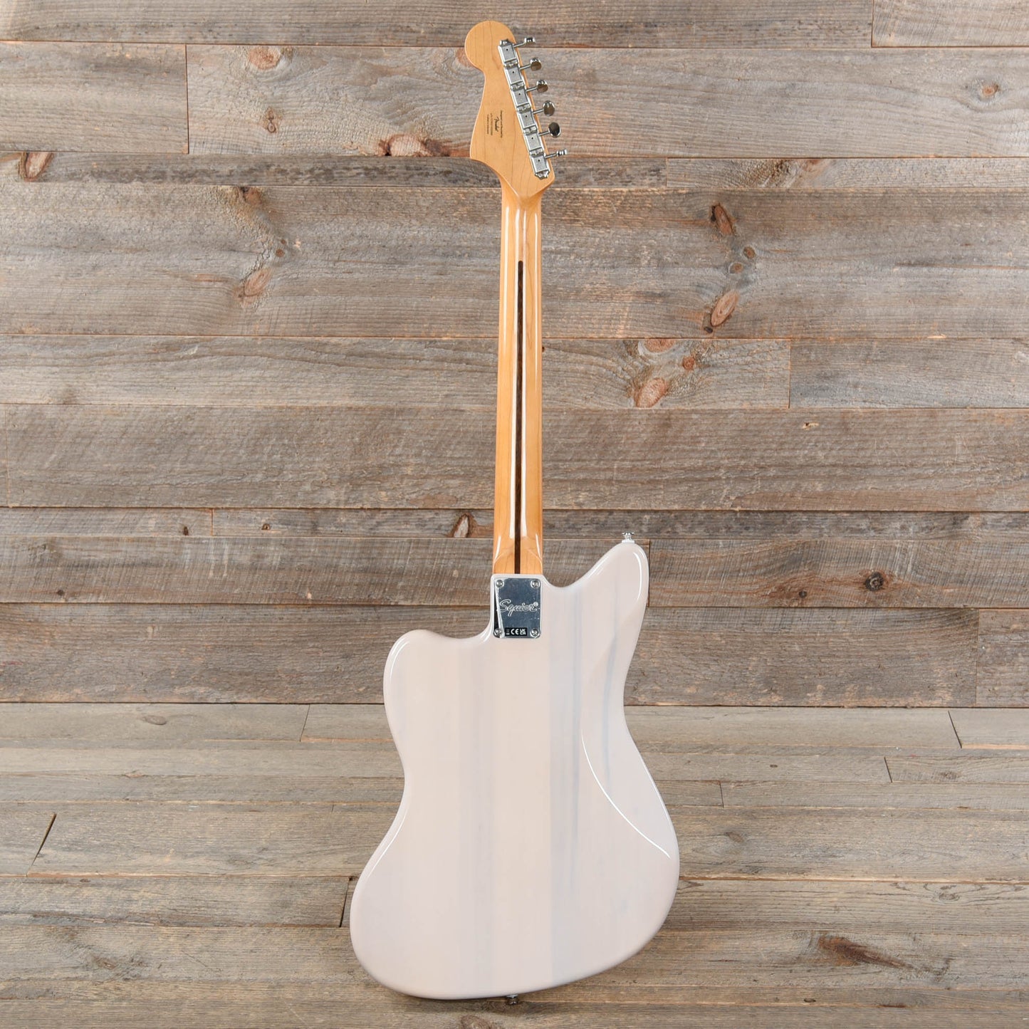 Squier Classic Vibe Late '50s Jazzmaster White Blonde w/Gold Anodized Pickguard Electric Guitars / Solid Body