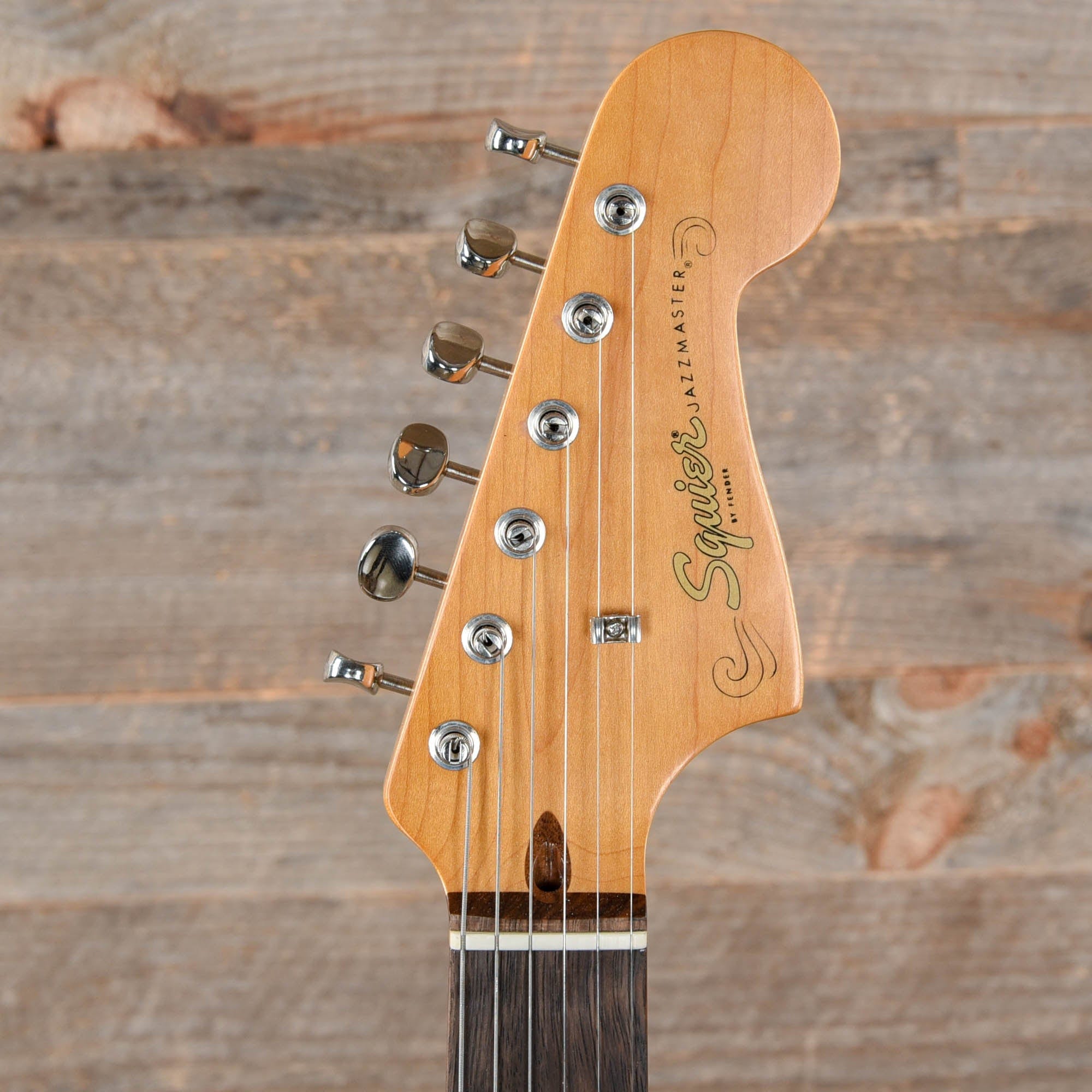 Squier Classic Vibe Late '50s Jazzmaster White Blonde w/Gold Anodized Pickguard Electric Guitars / Solid Body