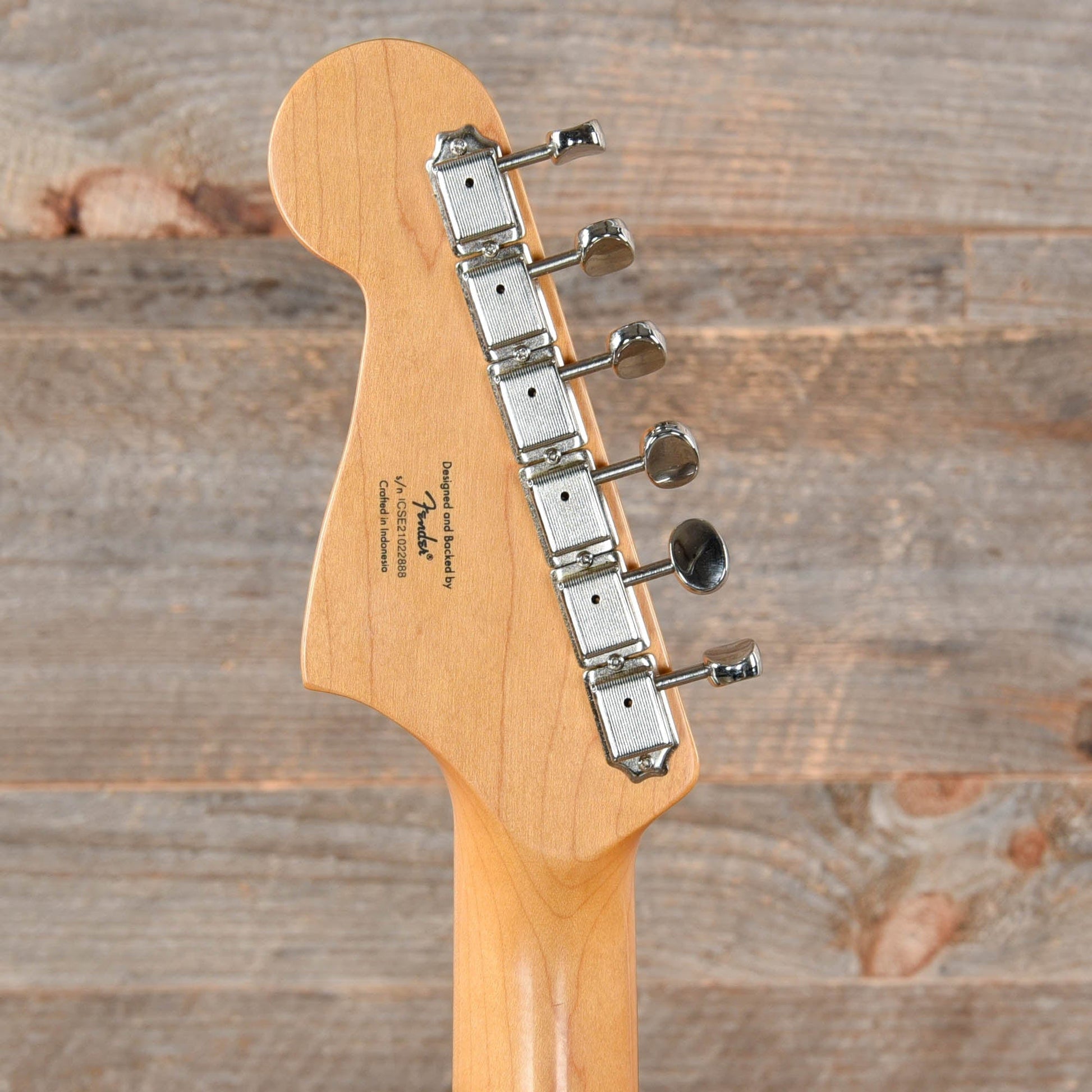 Squier Classic Vibe Late '50s Jazzmaster White Blonde w/Gold Anodized Pickguard Electric Guitars / Solid Body