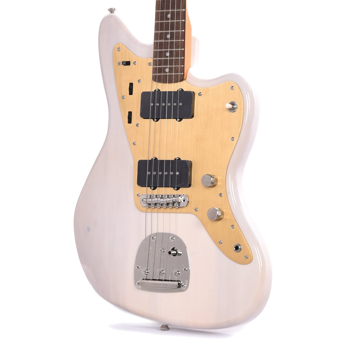 Squier Classic Vibe Late '50s Jazzmaster White Blonde w/Gold Anodized Pickguard Electric Guitars / Solid Body