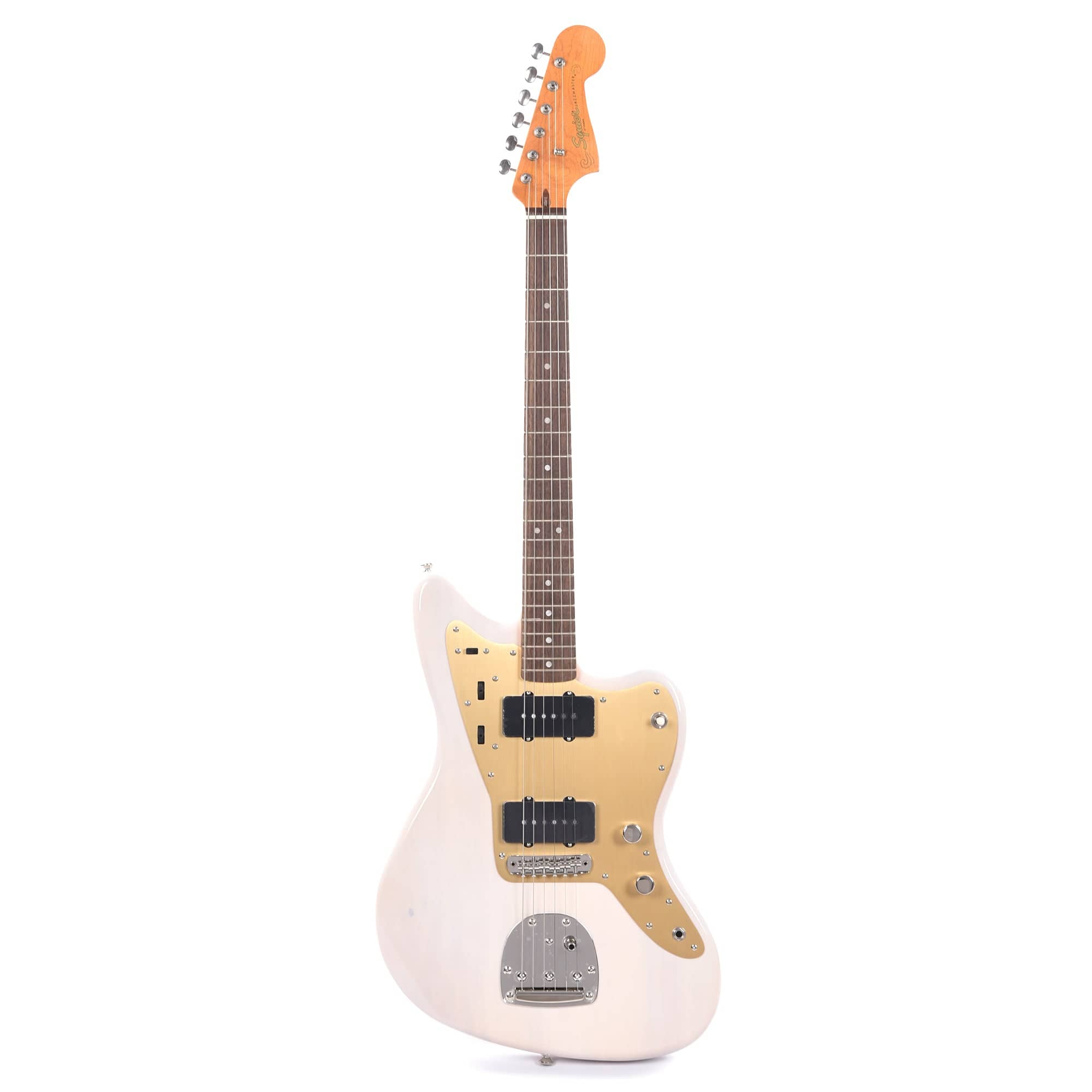 Squier Classic Vibe Late '50s Jazzmaster White Blonde w/Gold Anodized Pickguard Electric Guitars / Solid Body