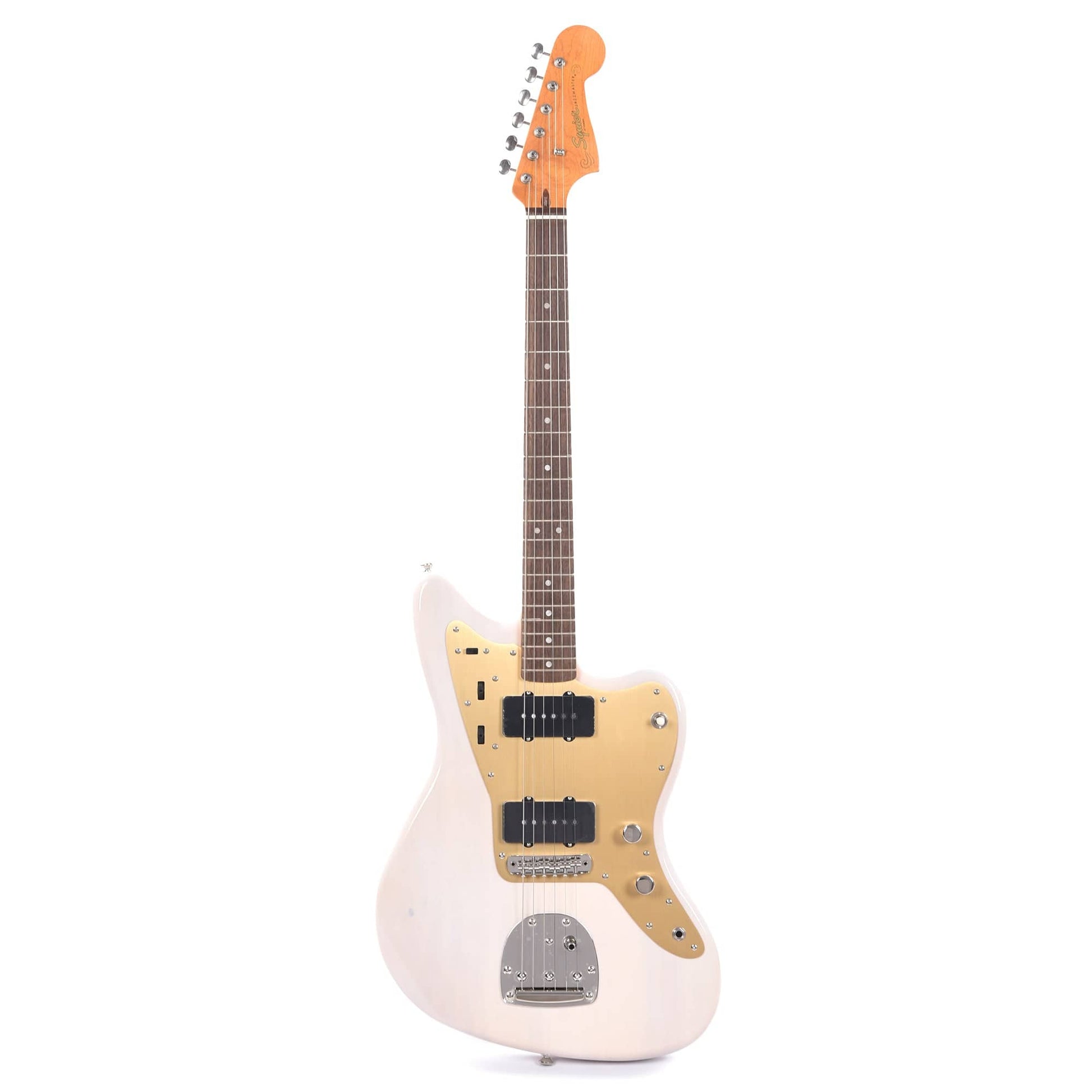 Squier Classic Vibe Late '50s Jazzmaster White Blonde w/Gold Anodized Pickguard Electric Guitars / Solid Body