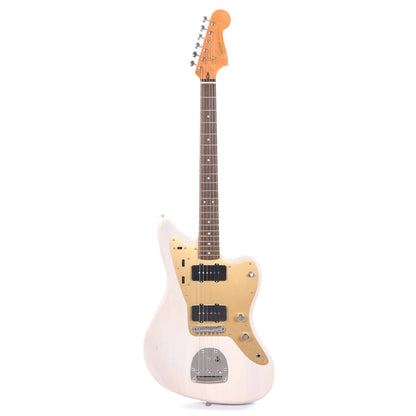 Squier Classic Vibe Late '50s Jazzmaster White Blonde w/Gold Anodized Pickguard Electric Guitars / Solid Body