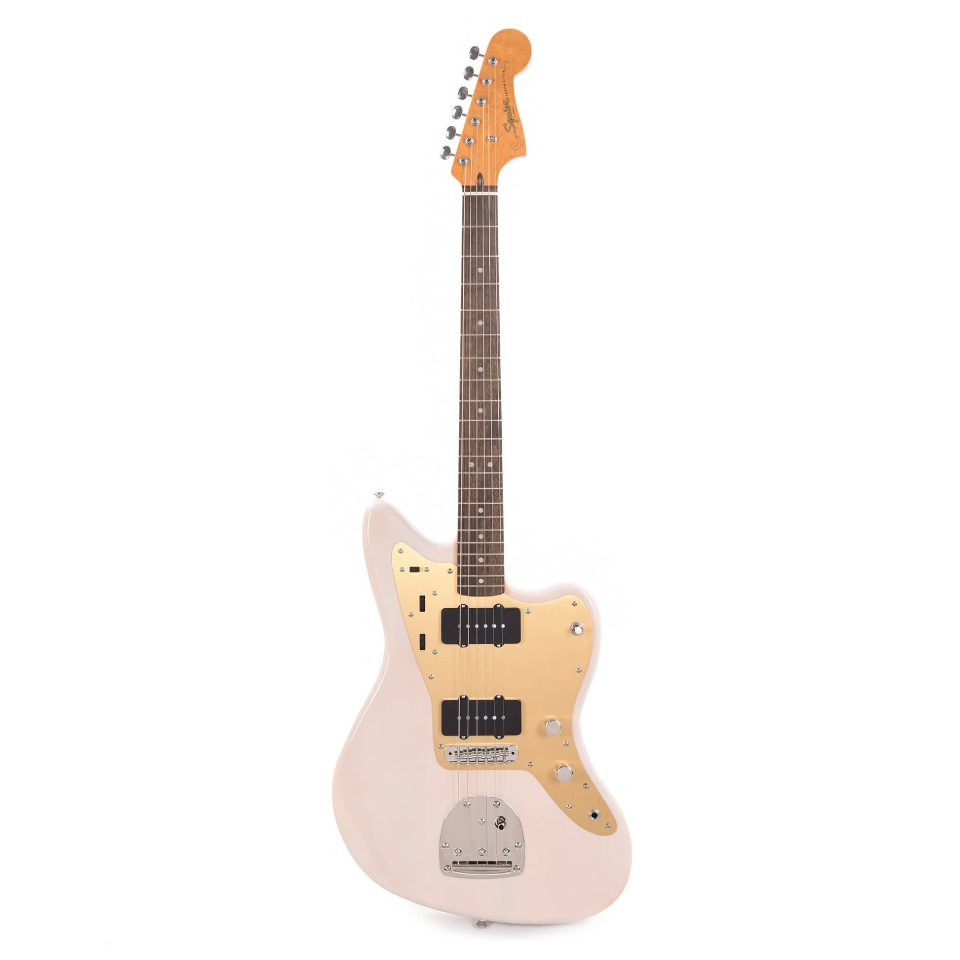 Squier Classic Vibe Late '50s Jazzmaster White Blonde w/Gold Anodized Pickguard Electric Guitars / Solid Body