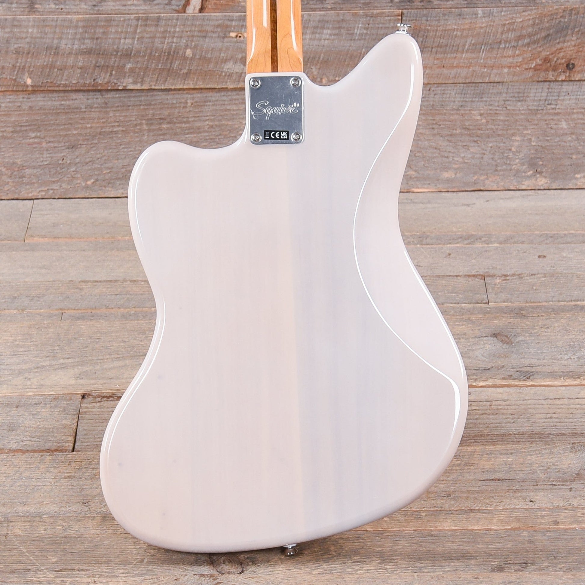 Squier Classic Vibe Late '50s Jazzmaster White Blonde w/Gold Anodized Pickguard Electric Guitars / Solid Body