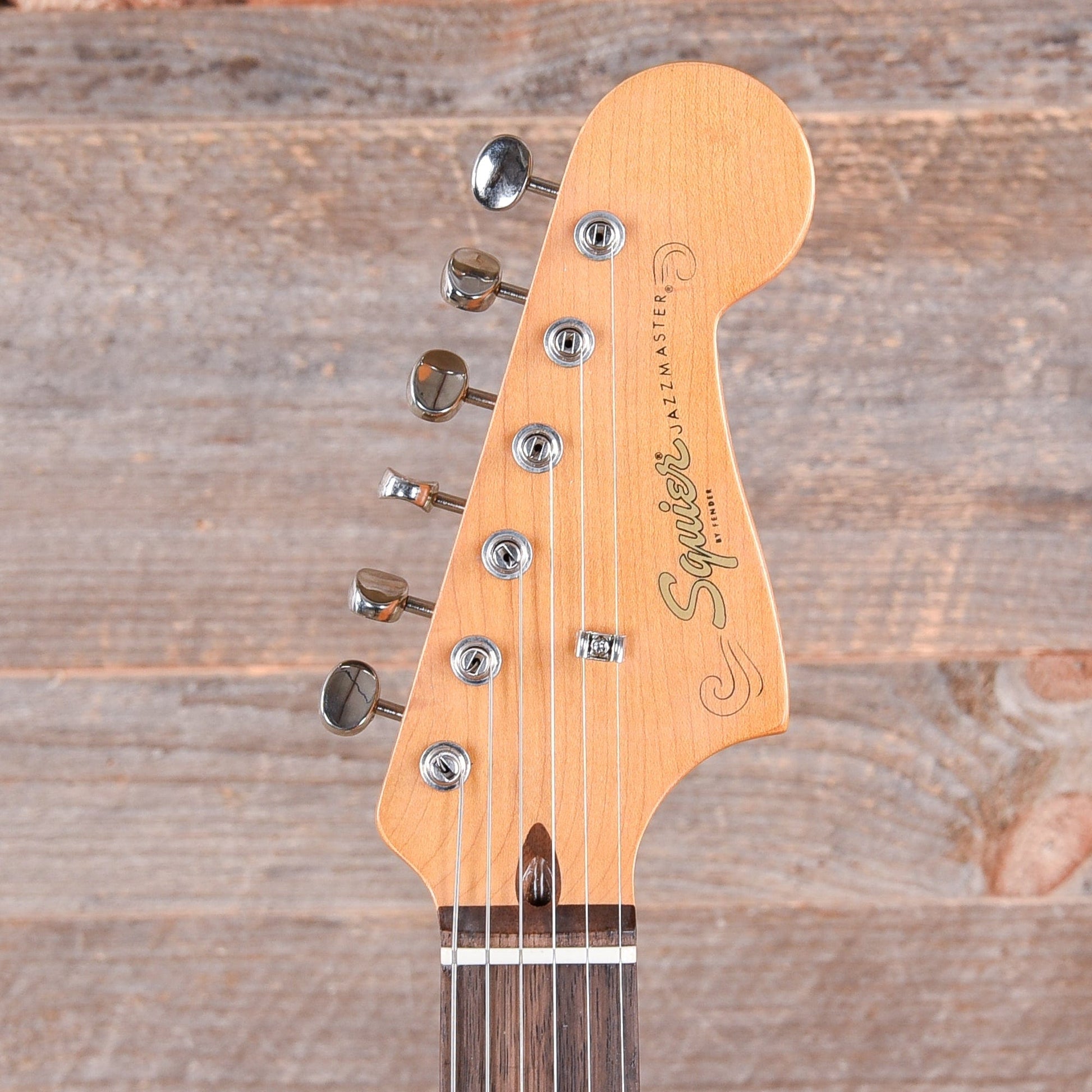 Squier Classic Vibe Late '50s Jazzmaster White Blonde w/Gold Anodized Pickguard Electric Guitars / Solid Body