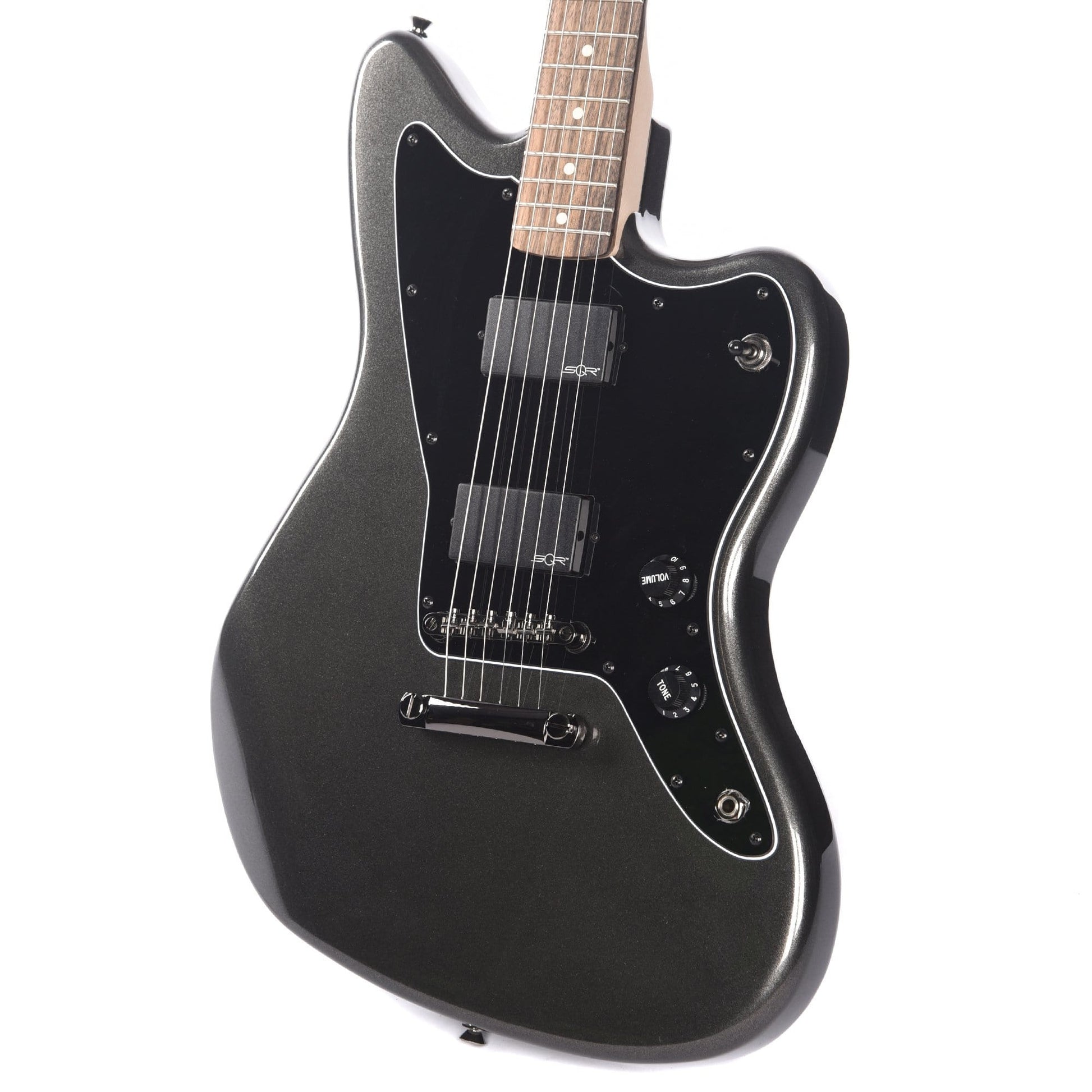 Squier Contemporary Active Jazzmaster HH Stoptail Graphite Metallic Electric Guitars / Solid Body