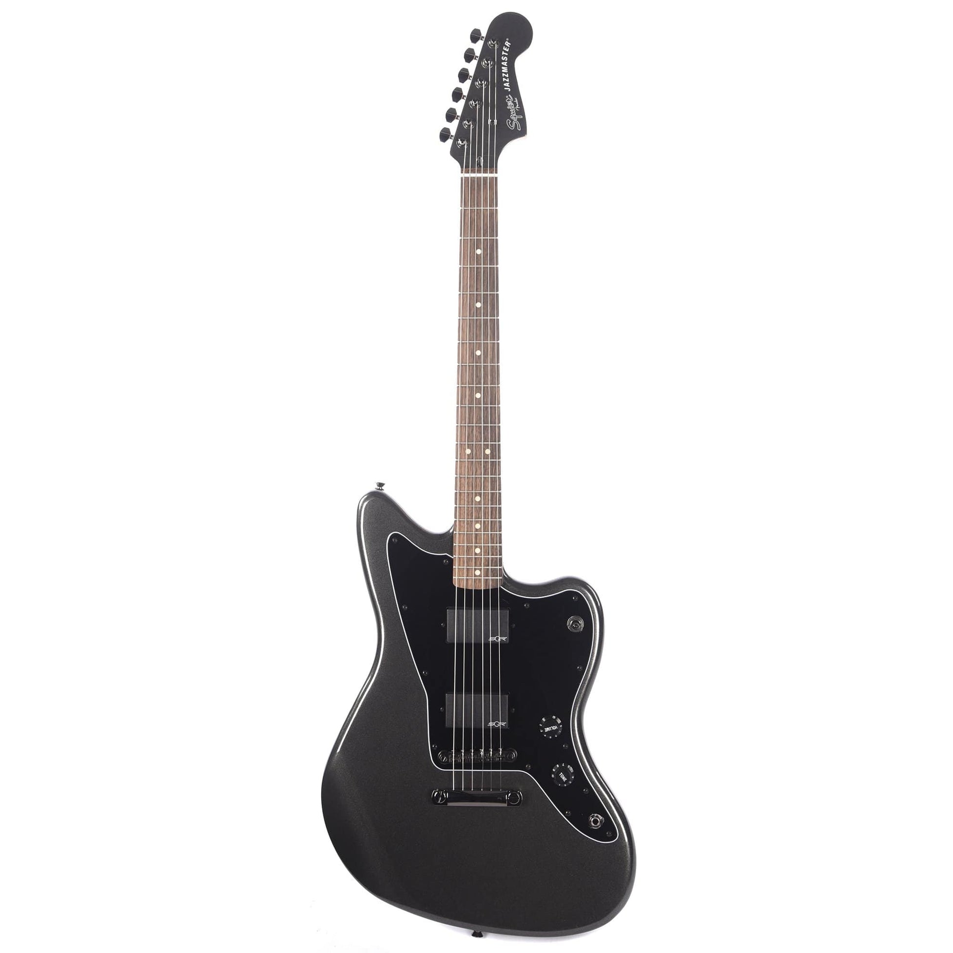 Squier Contemporary Active Jazzmaster Stoptail Graphite Metallic Electric Guitars / Solid Body