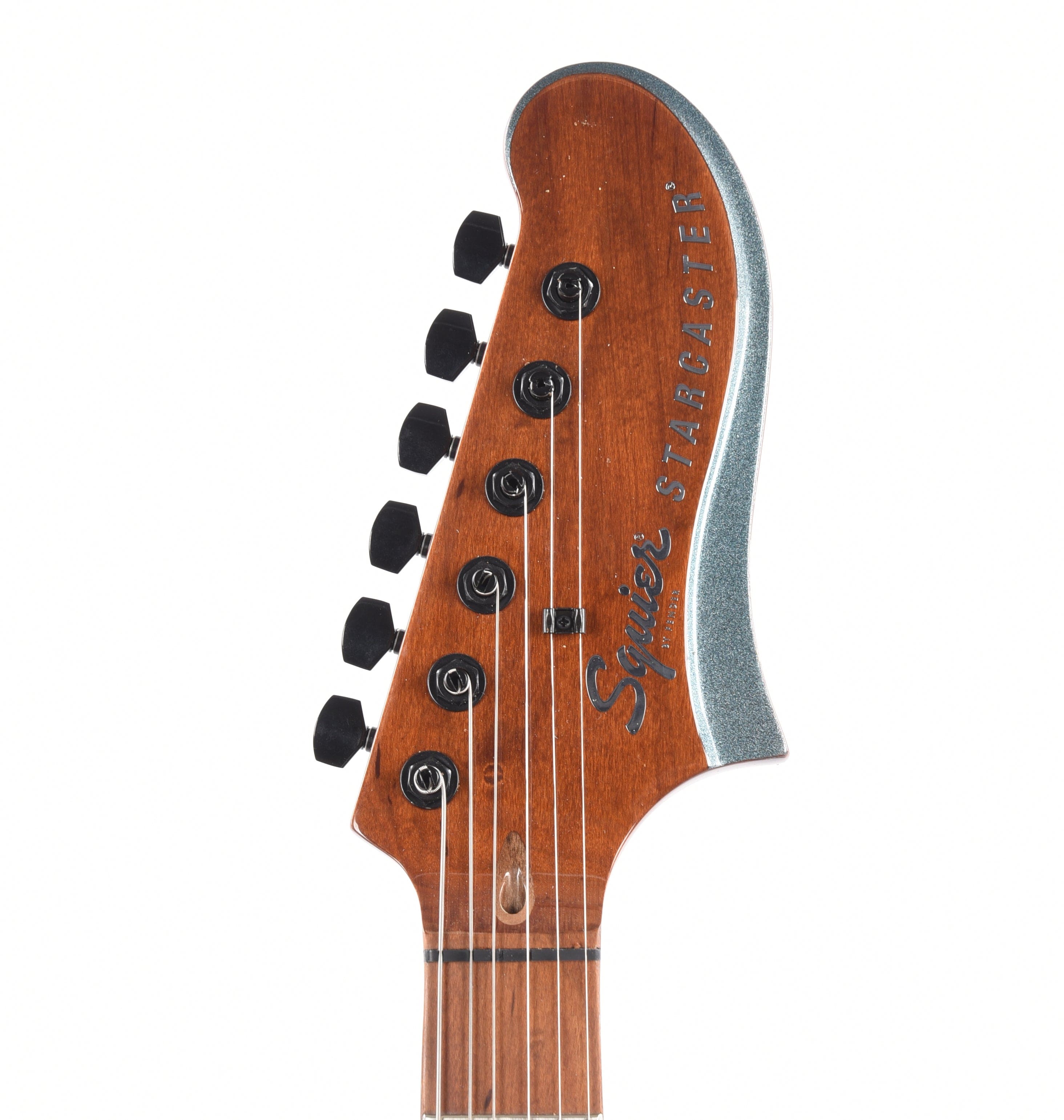 Squier Contemporary Active Starcaster  Gunmetal Metallic Electric Guitars / Solid Body