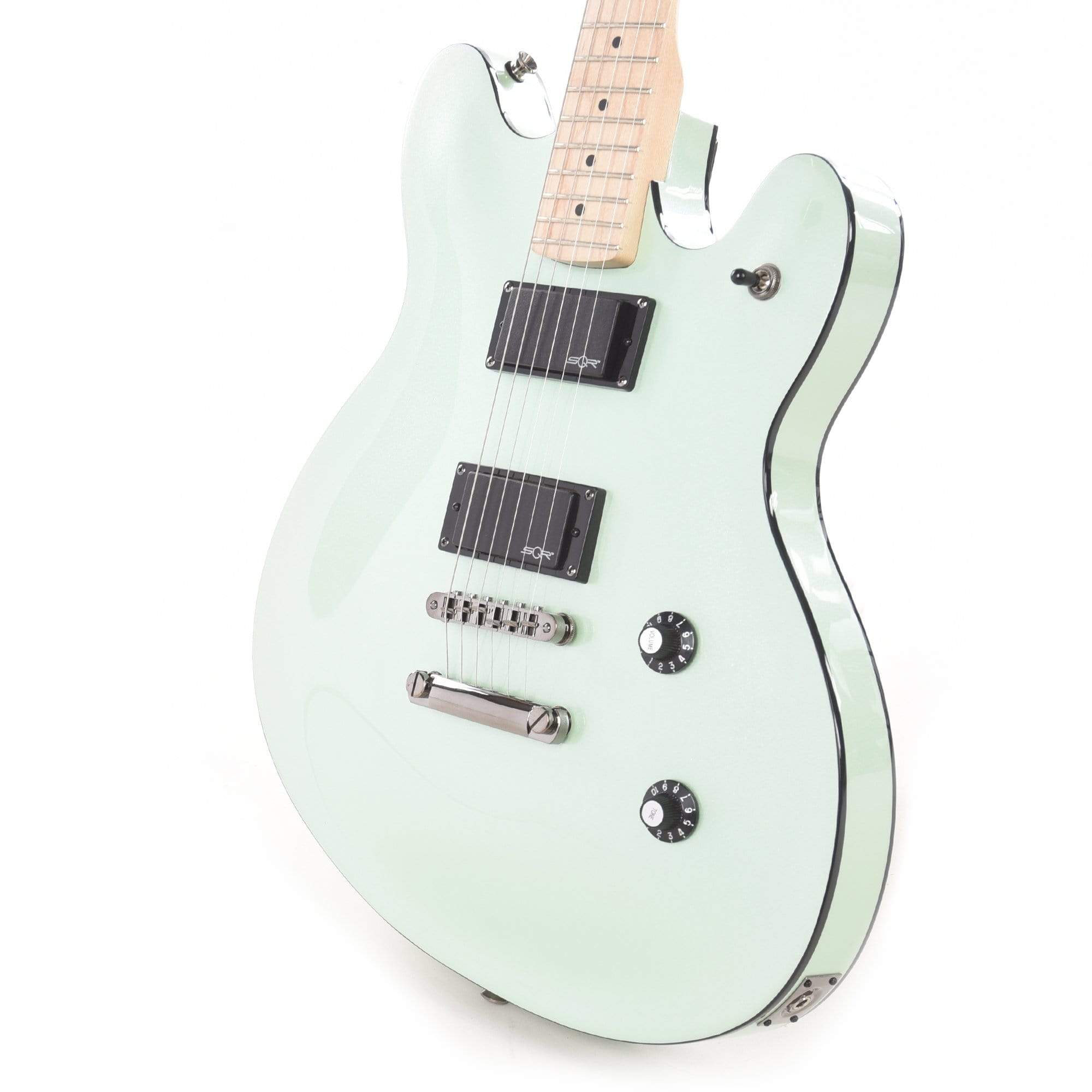 Squier Contemporary Active Starcaster Sea Foam Pearl Electric Guitars / Solid Body