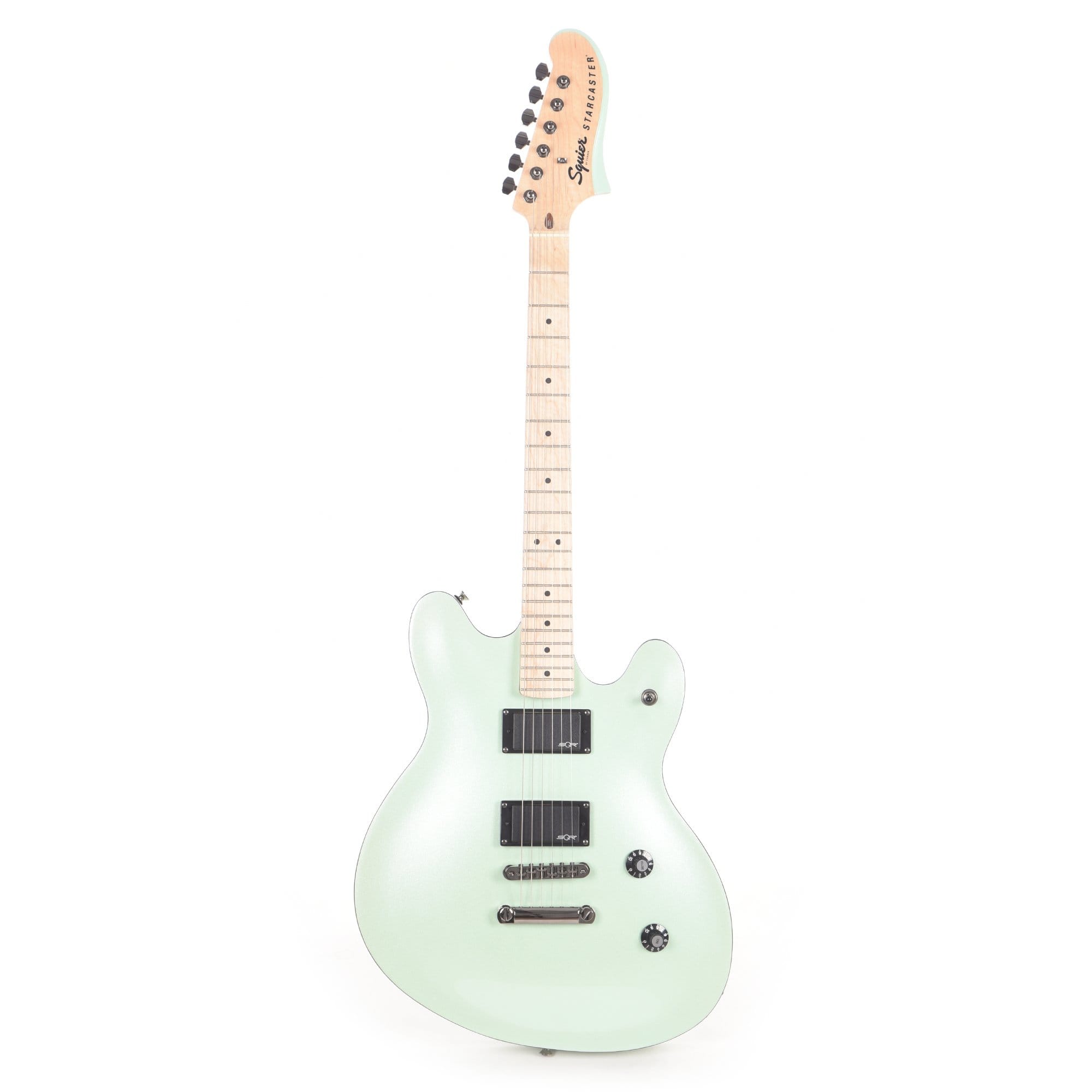 Squier Contemporary Active Starcaster Sea Foam Pearl Electric Guitars / Solid Body