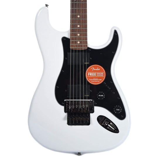 Squier Contemporary Active Stratocaster 2H RW Olympic White w/Reverse Headstock Electric Guitars / Solid Body