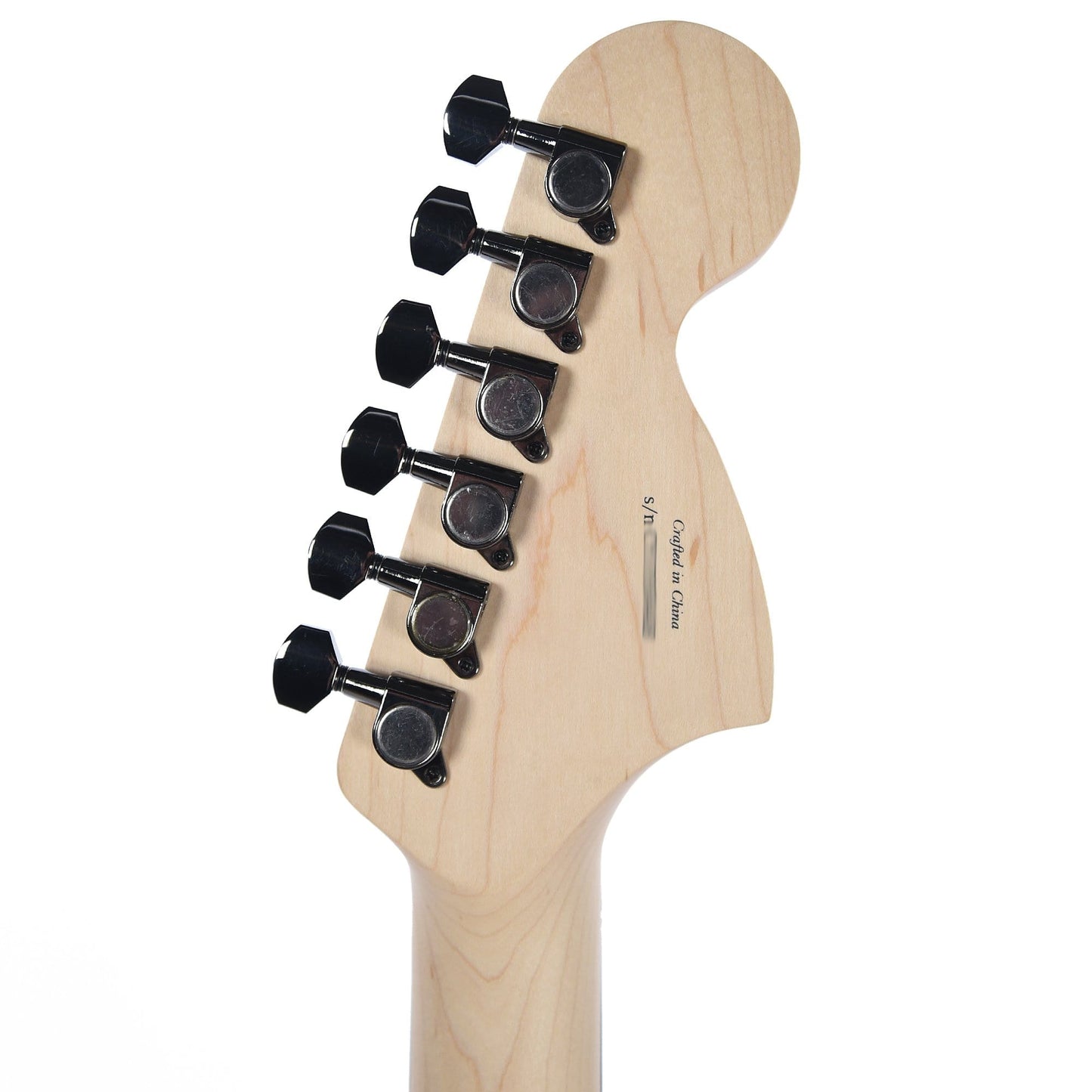 Squier Contemporary Active Stratocaster 2H RW Olympic White w/Reverse Headstock Electric Guitars / Solid Body