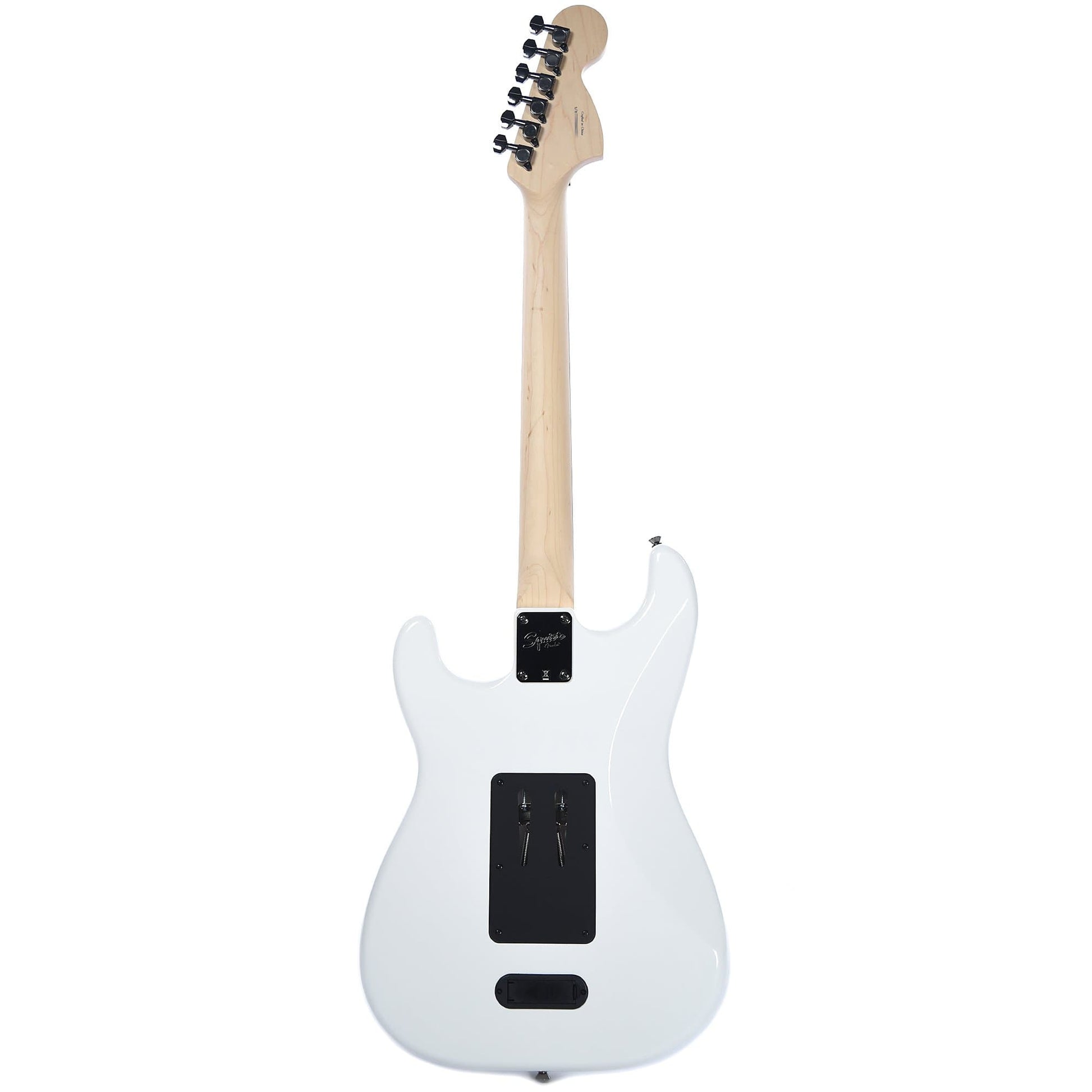 Squier Contemporary Active Stratocaster 2H RW Olympic White w/Reverse Headstock Electric Guitars / Solid Body