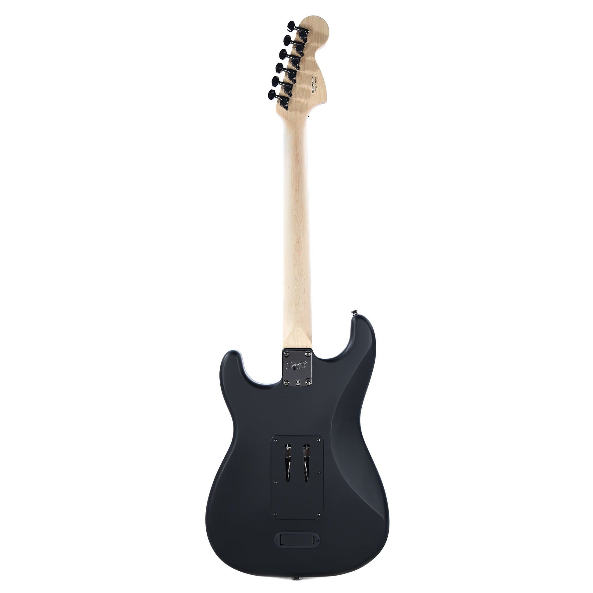 Squier Contemporary Active Stratocaster HH Flat Black w/Reverse Headstock Electric Guitars / Solid Body