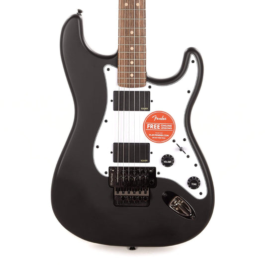 Squier Contemporary Stratocaster HH Flat Black Electric Guitars / Solid Body