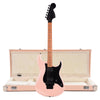 Squier Contemporary Stratocaster HH FR Roasted MN Shell Pink Pearl and Hardshell Case Strat/Tele Shell Pink w/Cream Interior (CME Exclusive) Electric Guitars / Solid Body