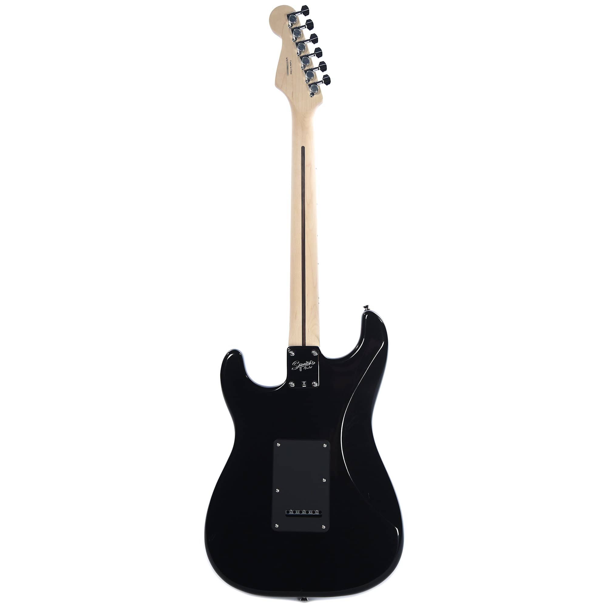Squier Contemporary Stratocaster HH MN Black Metallic Electric Guitars / Solid Body