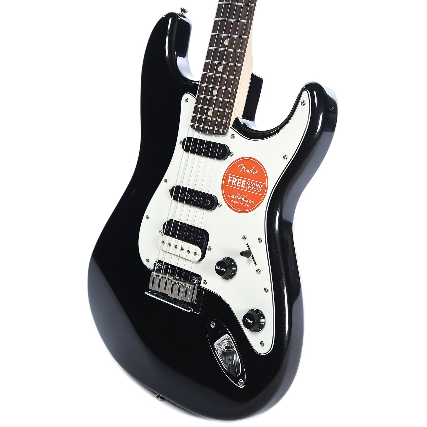 Squier Contemporary Stratocaster HSS RW Black Metallic Electric Guitars / Solid Body