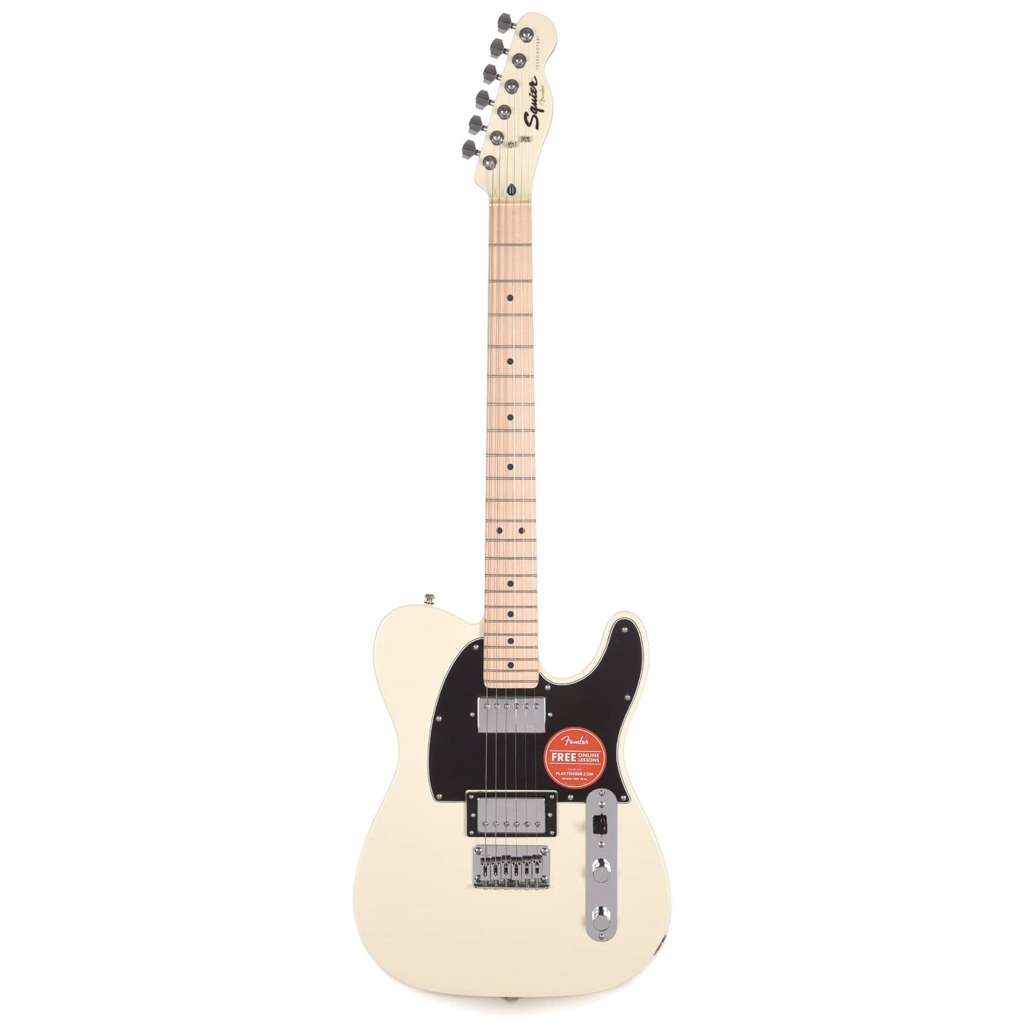 Squier Contemporary Telecaster HH Pearl White Electric Guitars / Solid Body