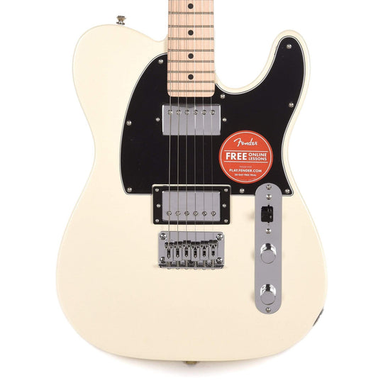 Squier Contemporary Telecaster HH Pearl White Electric Guitars / Solid Body