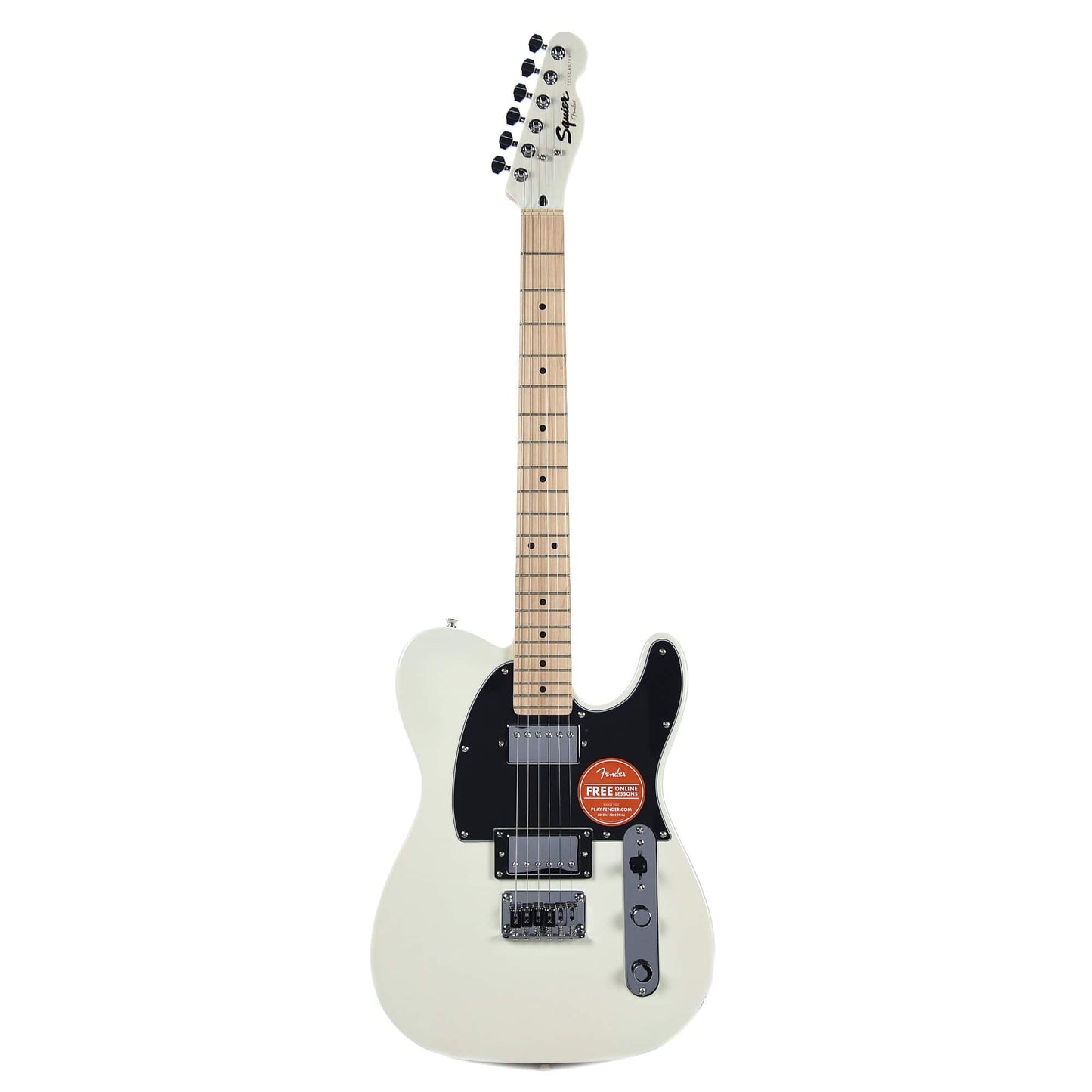 Squier Contemporary Telecaster HH Pearl White w/Fender Gig Bag, Stand, Cable, Tuner, Picks and Strings Electric Guitars / Solid Body