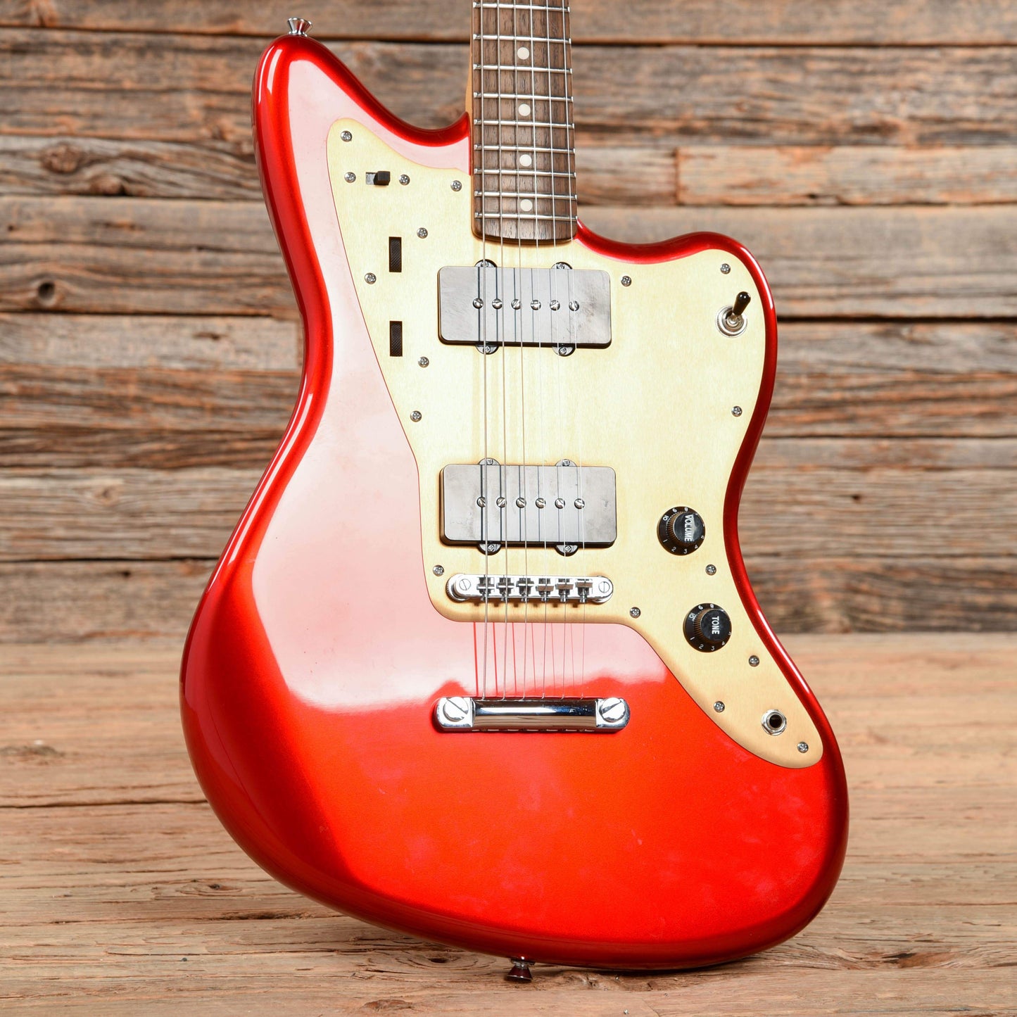 Squier Deluxe Jazzmaster ST Candy Apple Red 2016 Electric Guitars / Solid Body