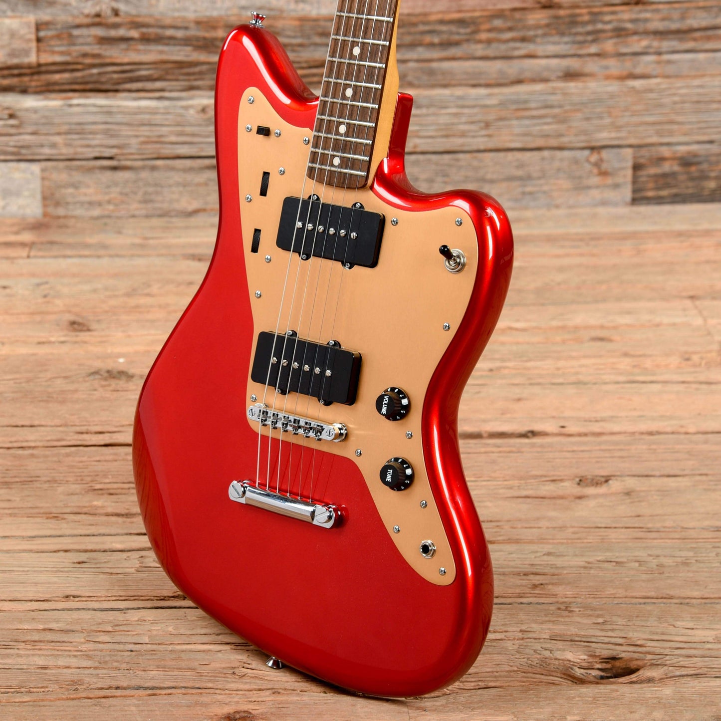 Squier Deluxe Jazzmaster ST Candy Apple Red 2016 Electric Guitars / Solid Body