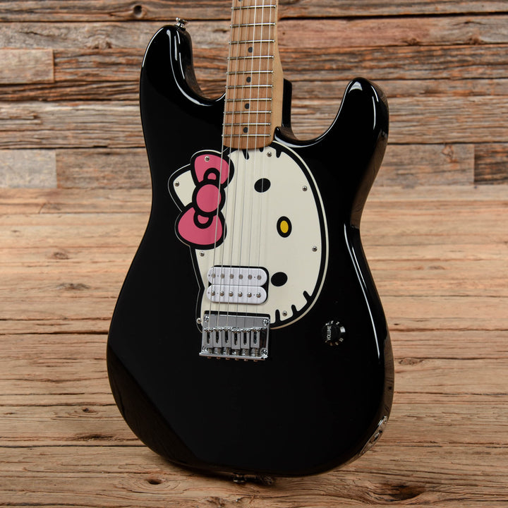 Squier Hello Kitty Stratocaster Black 2006 Chicago Music Exchange