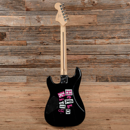 Squier Hello Kitty Stratocaster Black 2006 Electric Guitars / Solid Body