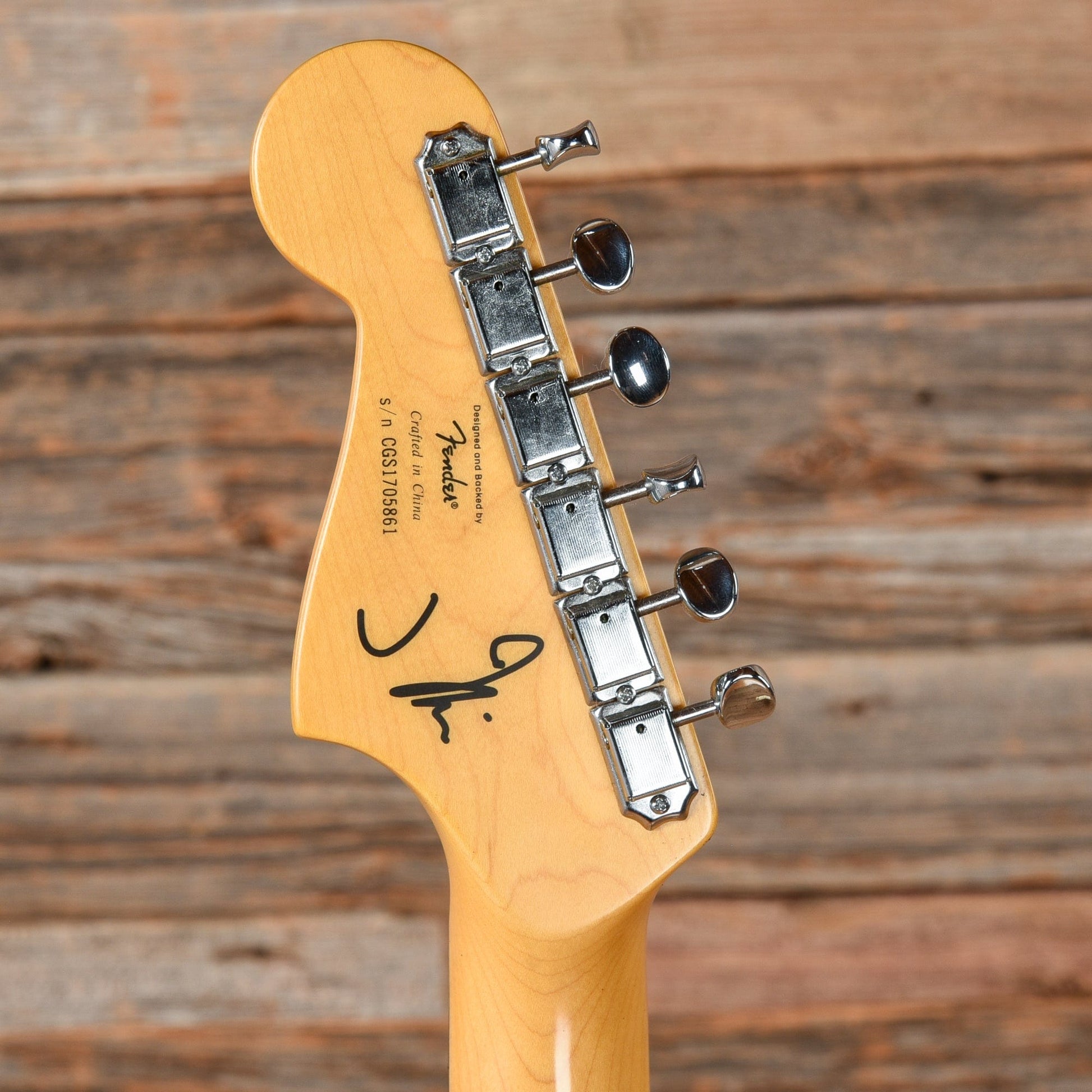 Squier J Mascis Jazzmaster Vintage White 2017 Electric Guitars / Solid Body