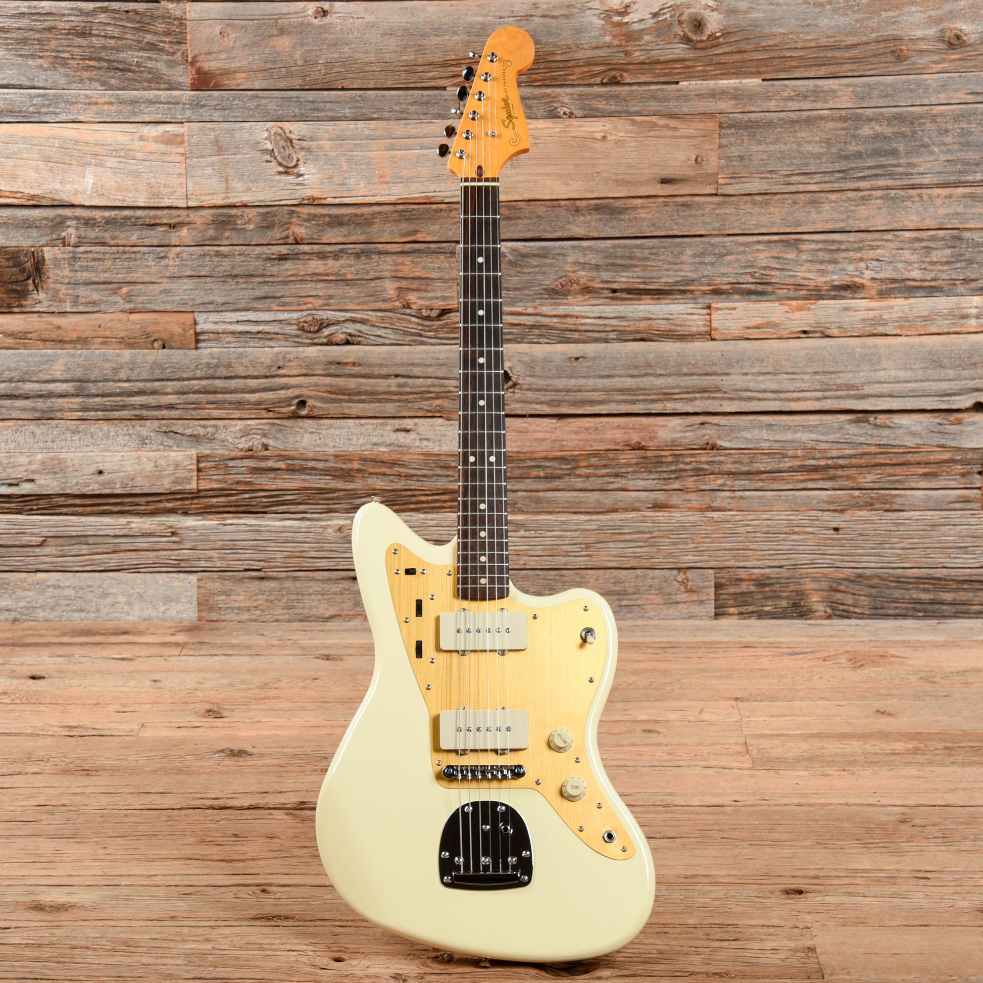 Squier J Mascis Jazzmaster Vintage White 2019 Electric Guitars / Solid Body