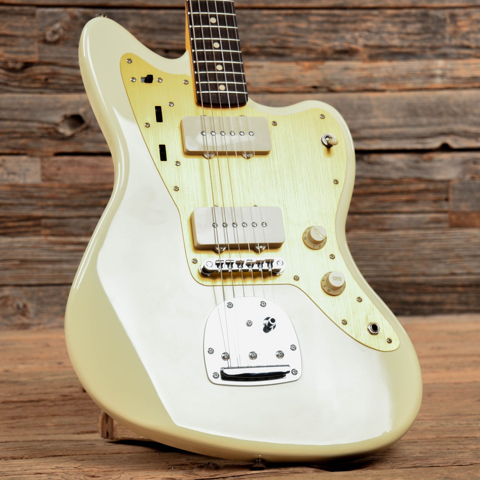 Squier J Mascis Jazzmaster Vintage White 2019 Electric Guitars / Solid Body