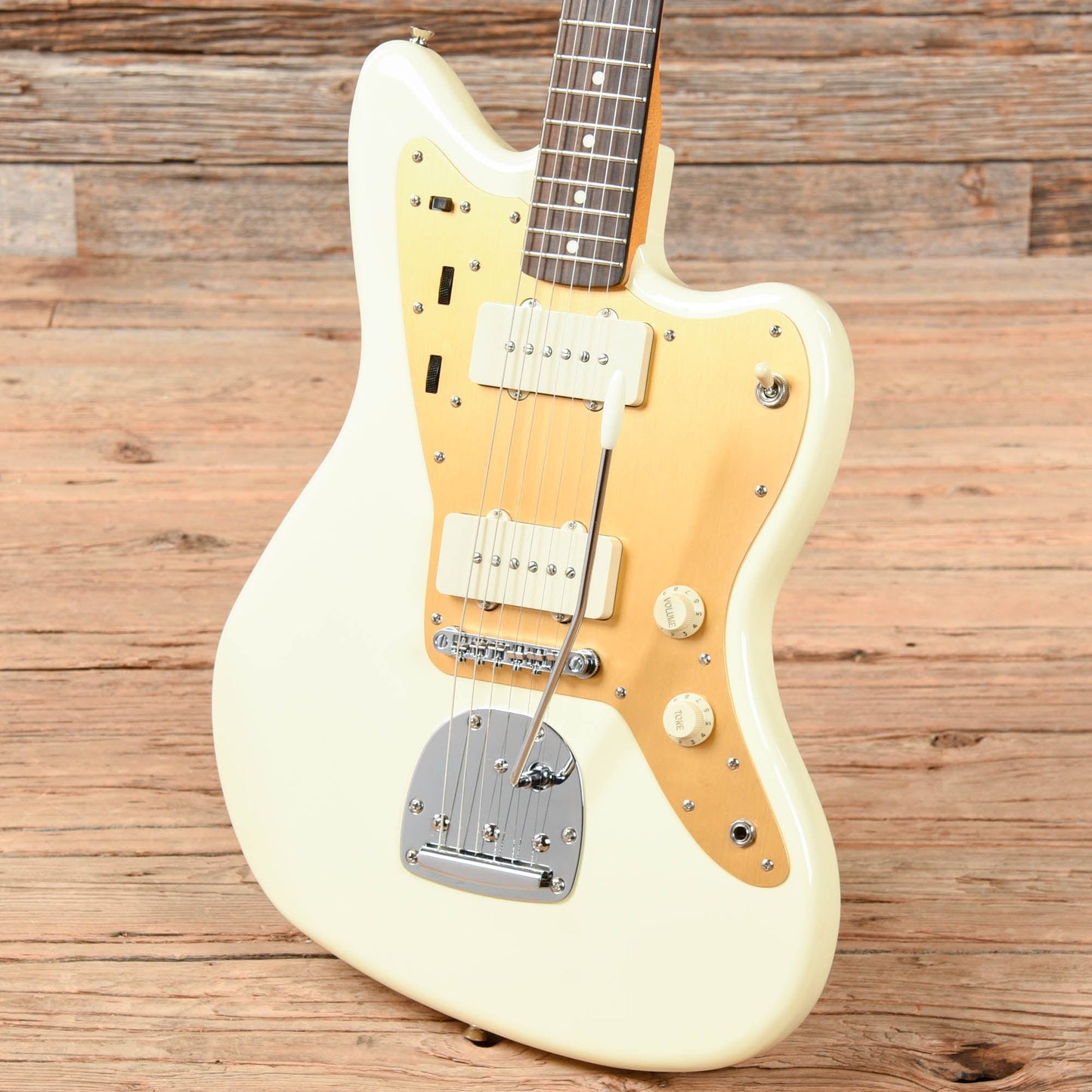 Squier J Mascis Jazzmaster Vintage White Electric Guitars / Solid Body
