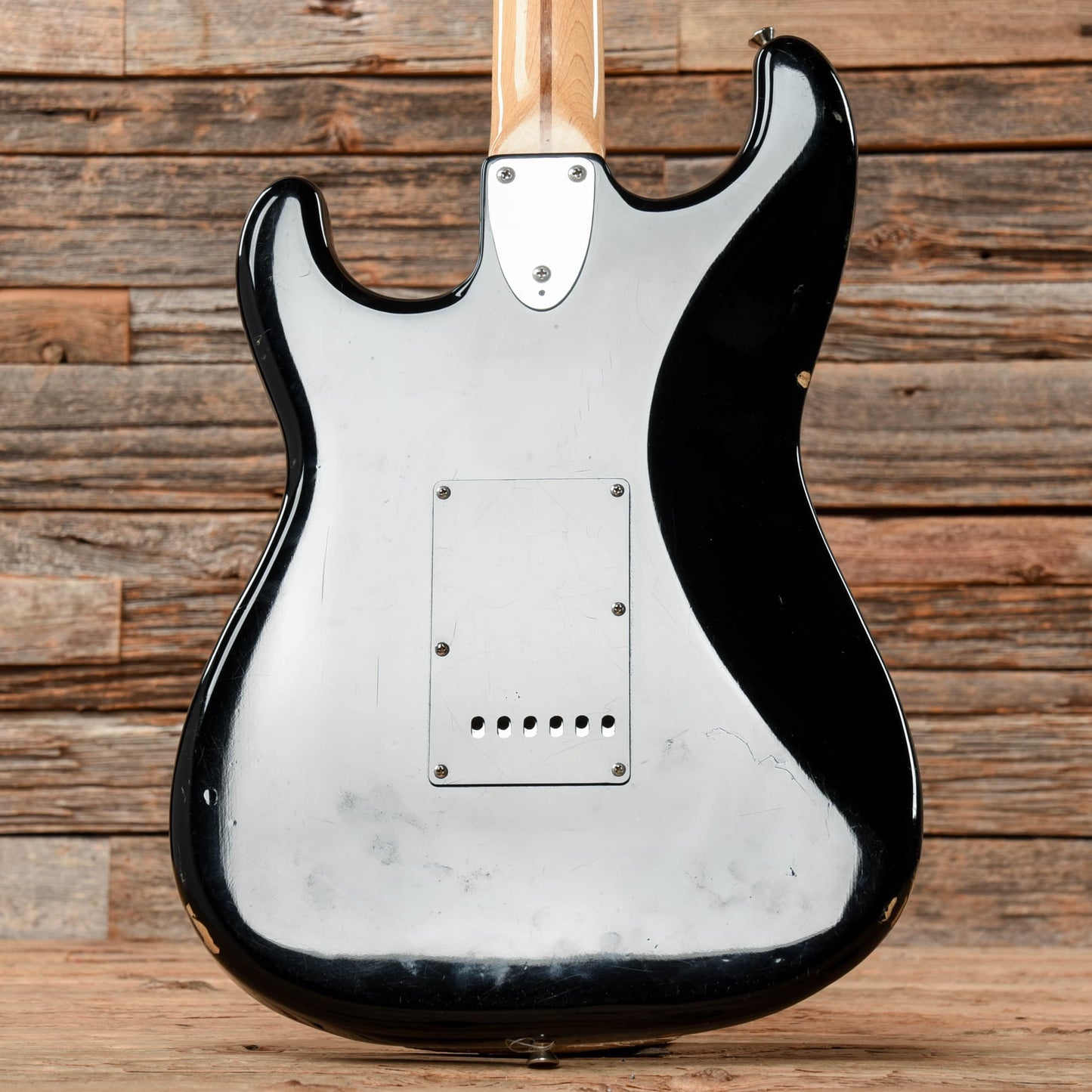 Squier Japan Stratocaster Black Electric Guitars / Solid Body