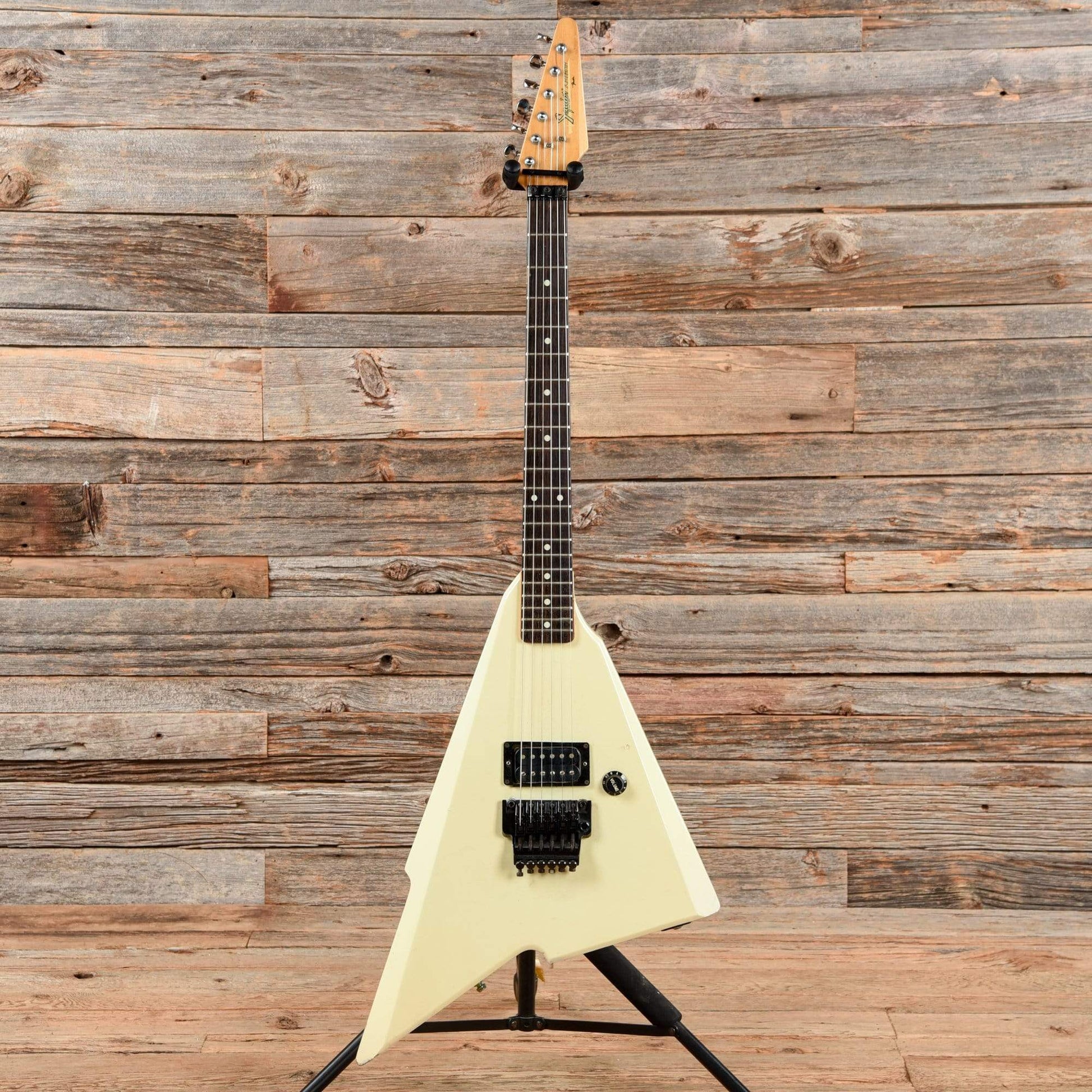 Squier Katana White 1985 Electric Guitars / Solid Body