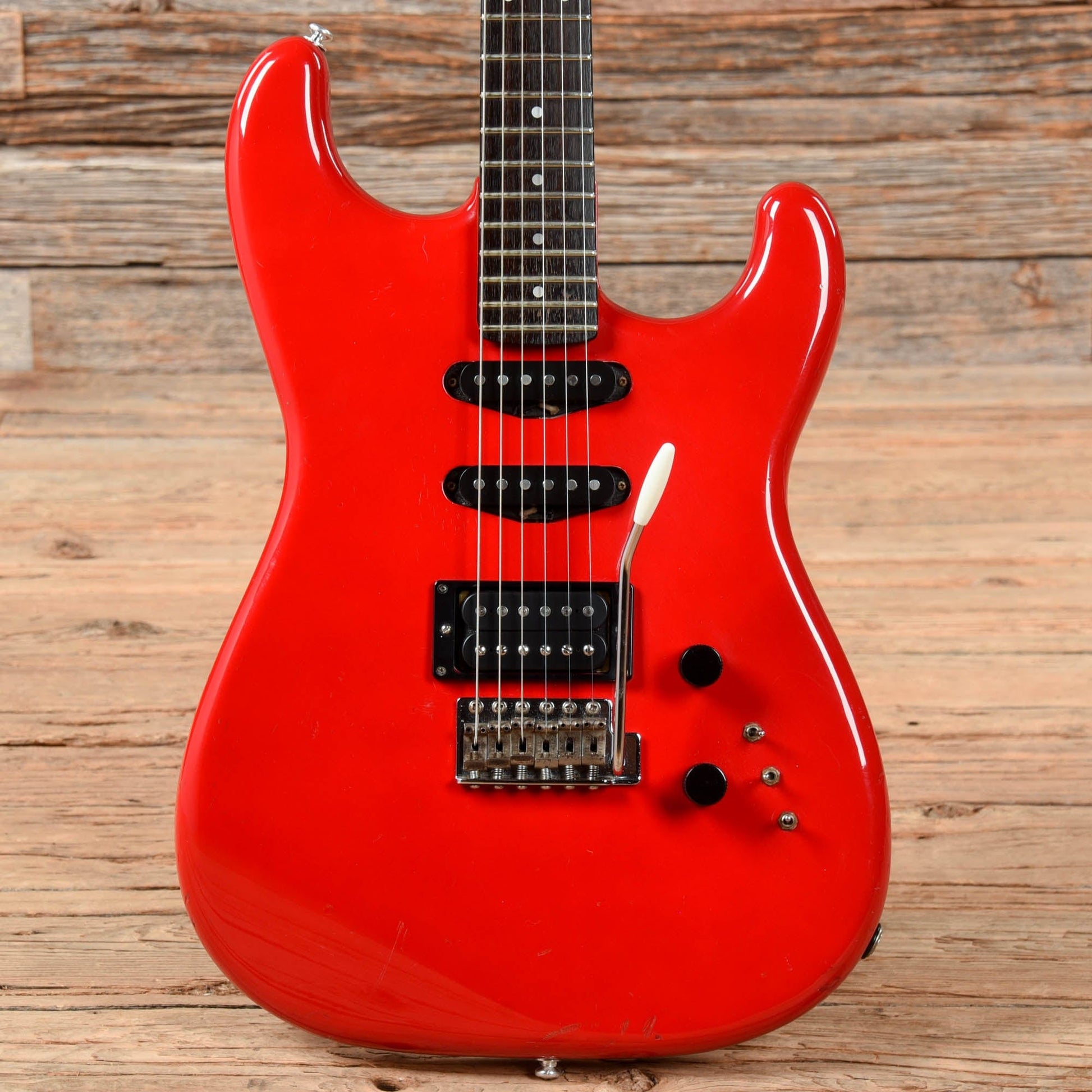 Squier MIJ Contemporary Stratocaster Torino Red 1986 Electric Guitars / Solid Body