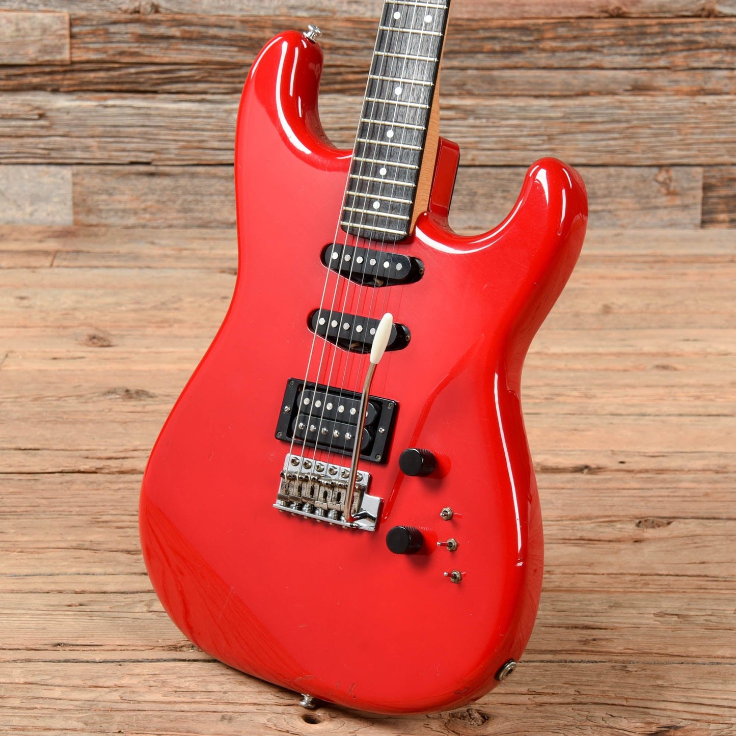 Squier MIJ Contemporary Stratocaster Torino Red 1986 Electric Guitars / Solid Body