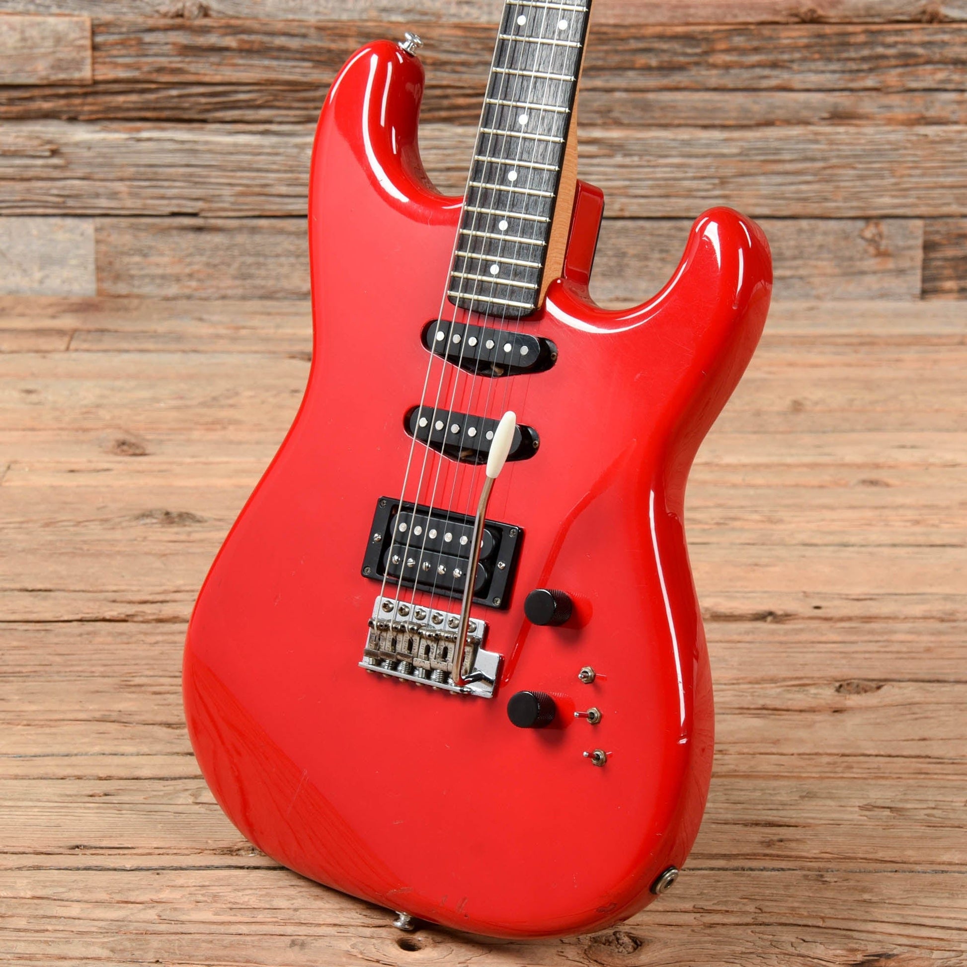 Squier MIJ Contemporary Stratocaster Torino Red 1986 Electric Guitars / Solid Body