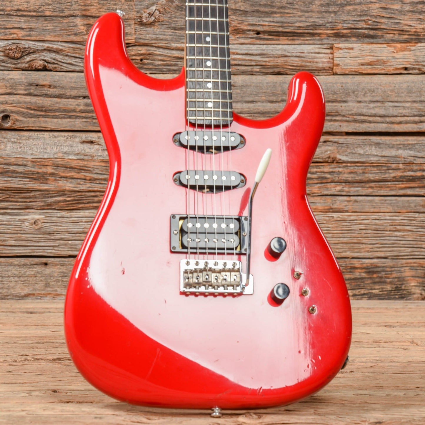 Squier MIJ Contemporary Stratocaster Torino Red 1986 Electric Guitars / Solid Body