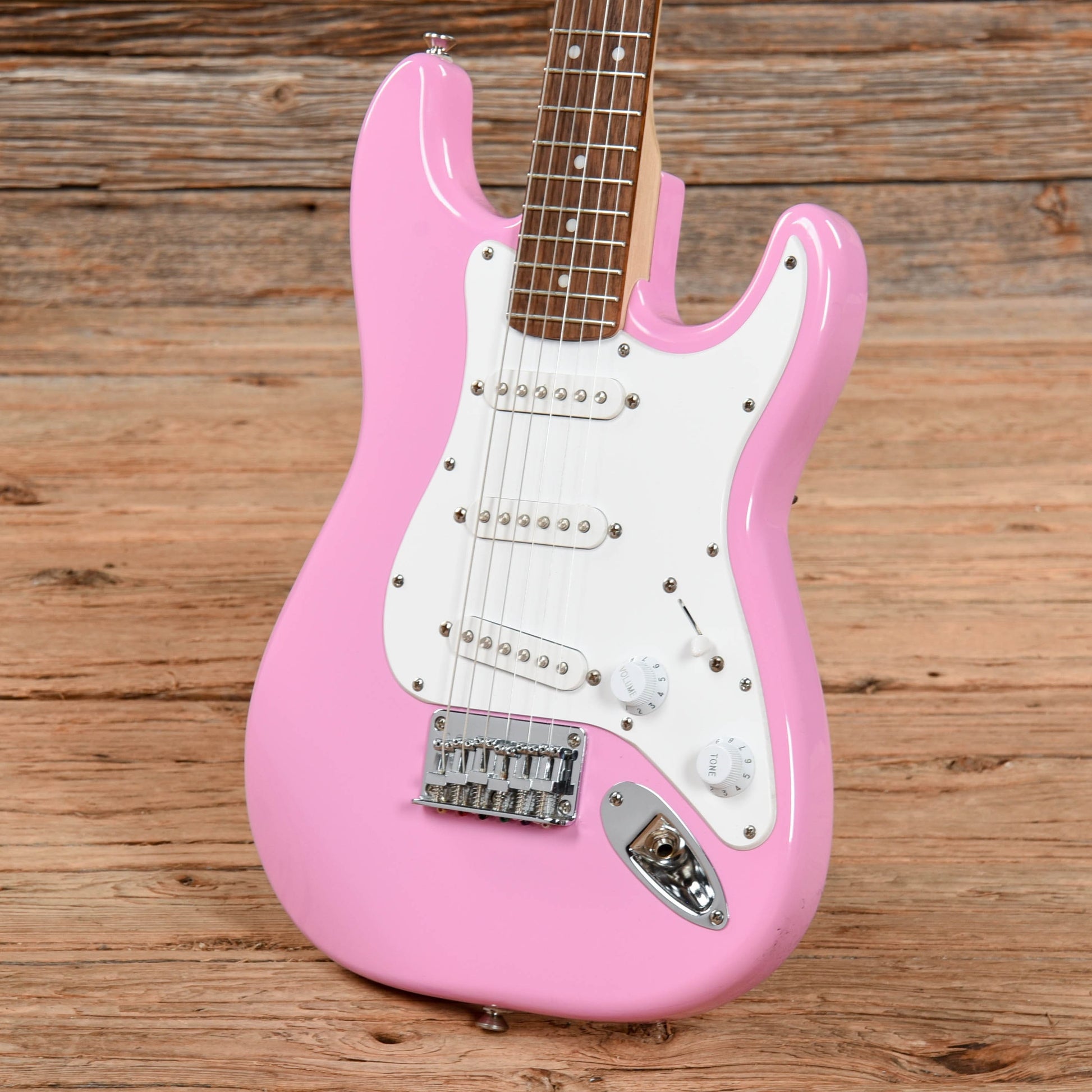 Squier Mini Stratocaster Pink Electric Guitars / Solid Body