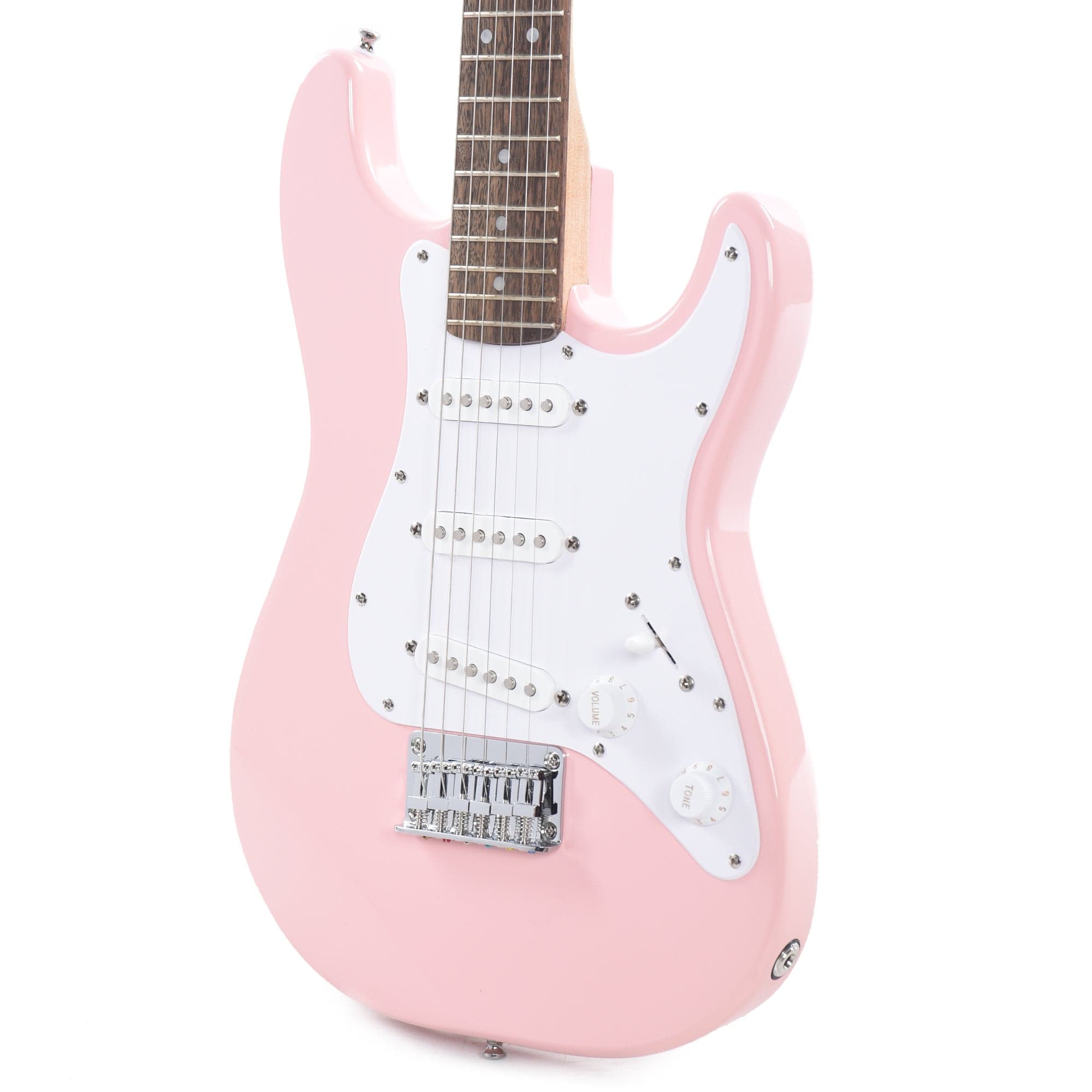 Squier Mini Stratocaster Shell Pink Electric Guitars / Solid Body
