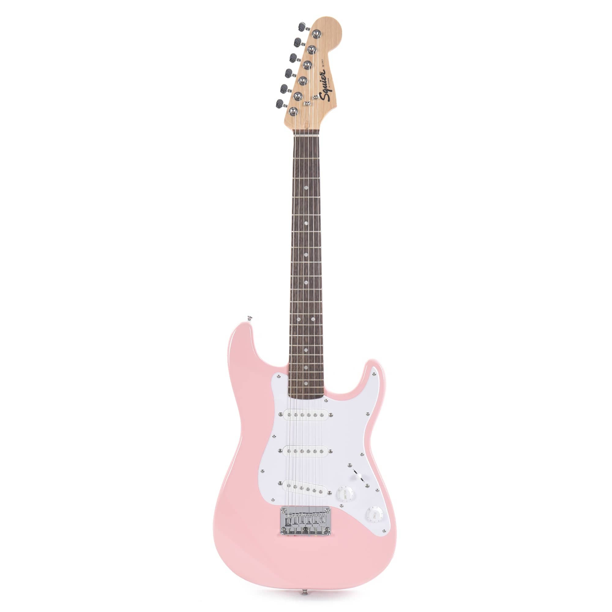 Squier Mini Stratocaster Shell Pink Electric Guitars / Solid Body