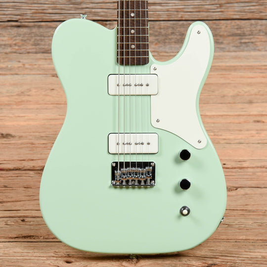 Squier Paranormal Baritone Cabronita Telecaster Surf Green 2021 Electric Guitars / Solid Body